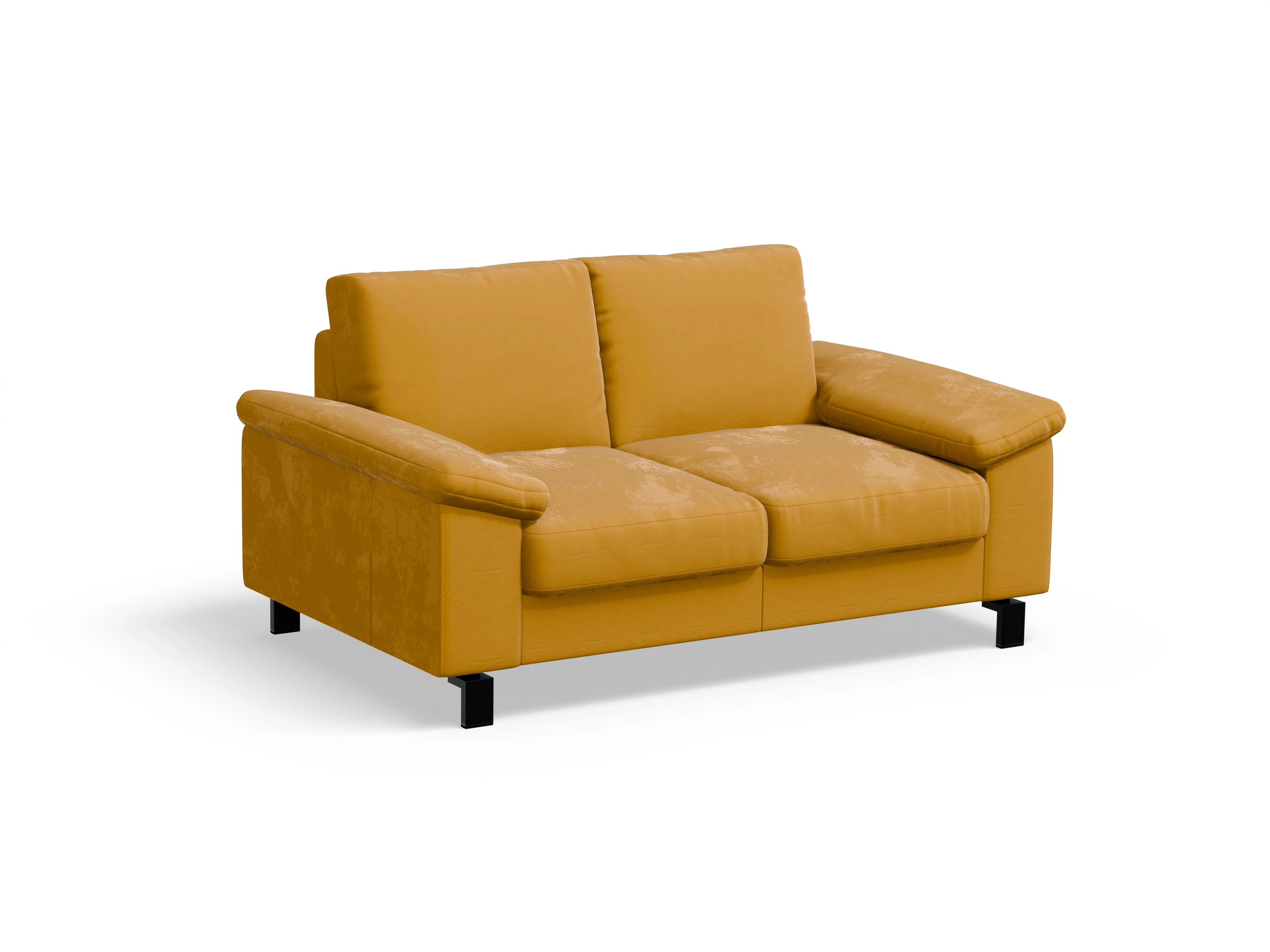 Casco 2-Sitzer Sofa Ansicht des Produktes Casco 2.0 2-Sitzer Sofa in Stoff Gelb