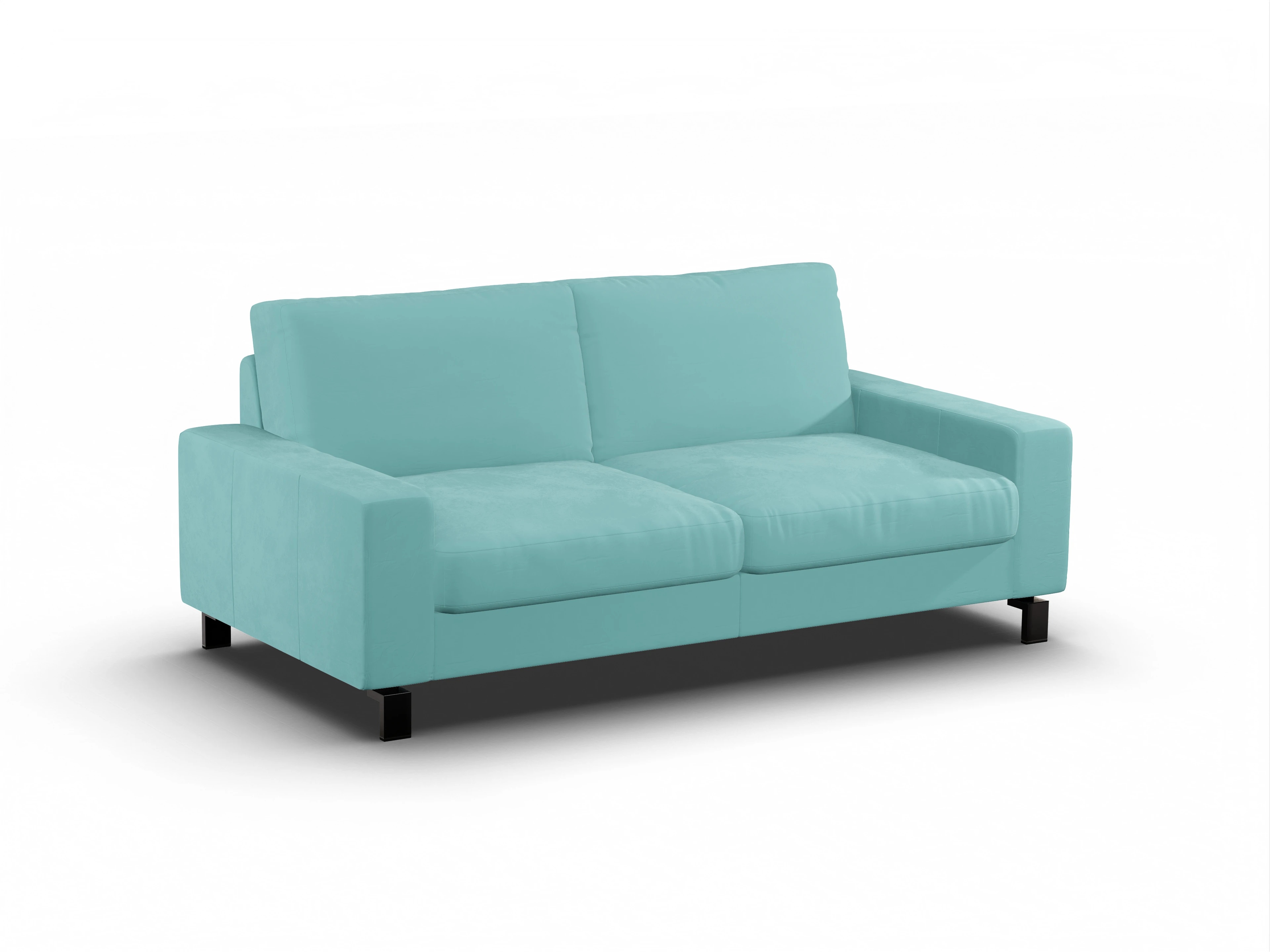 Casco 3-Sitzer Sofa Ansicht des Produktes Casco 2.0 3-Sitzer Sofa in Stoff Blau
