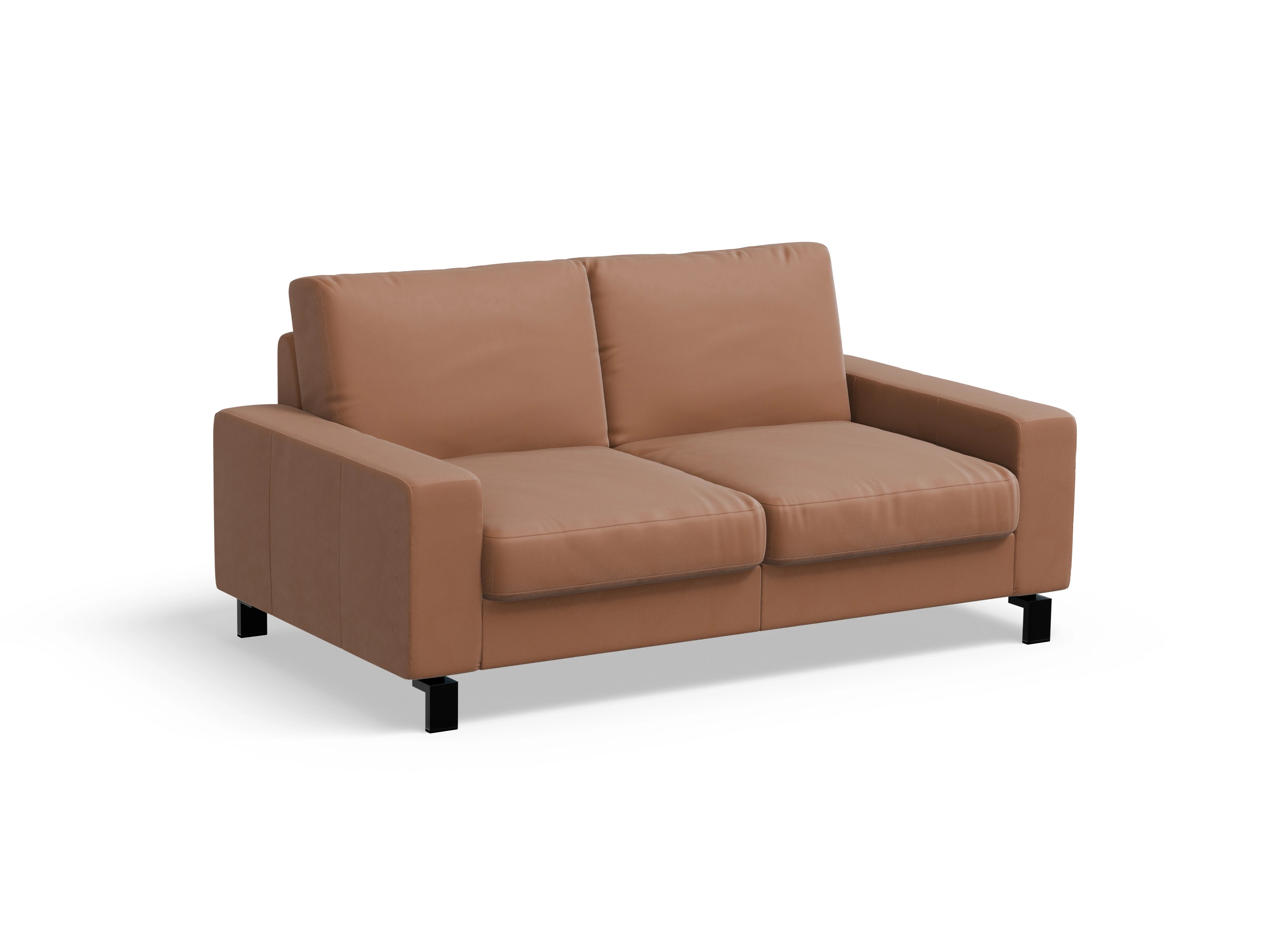 Ansicht des Produktes Casco 2.0 2,5-Sitzer Sofa in Leder Braun