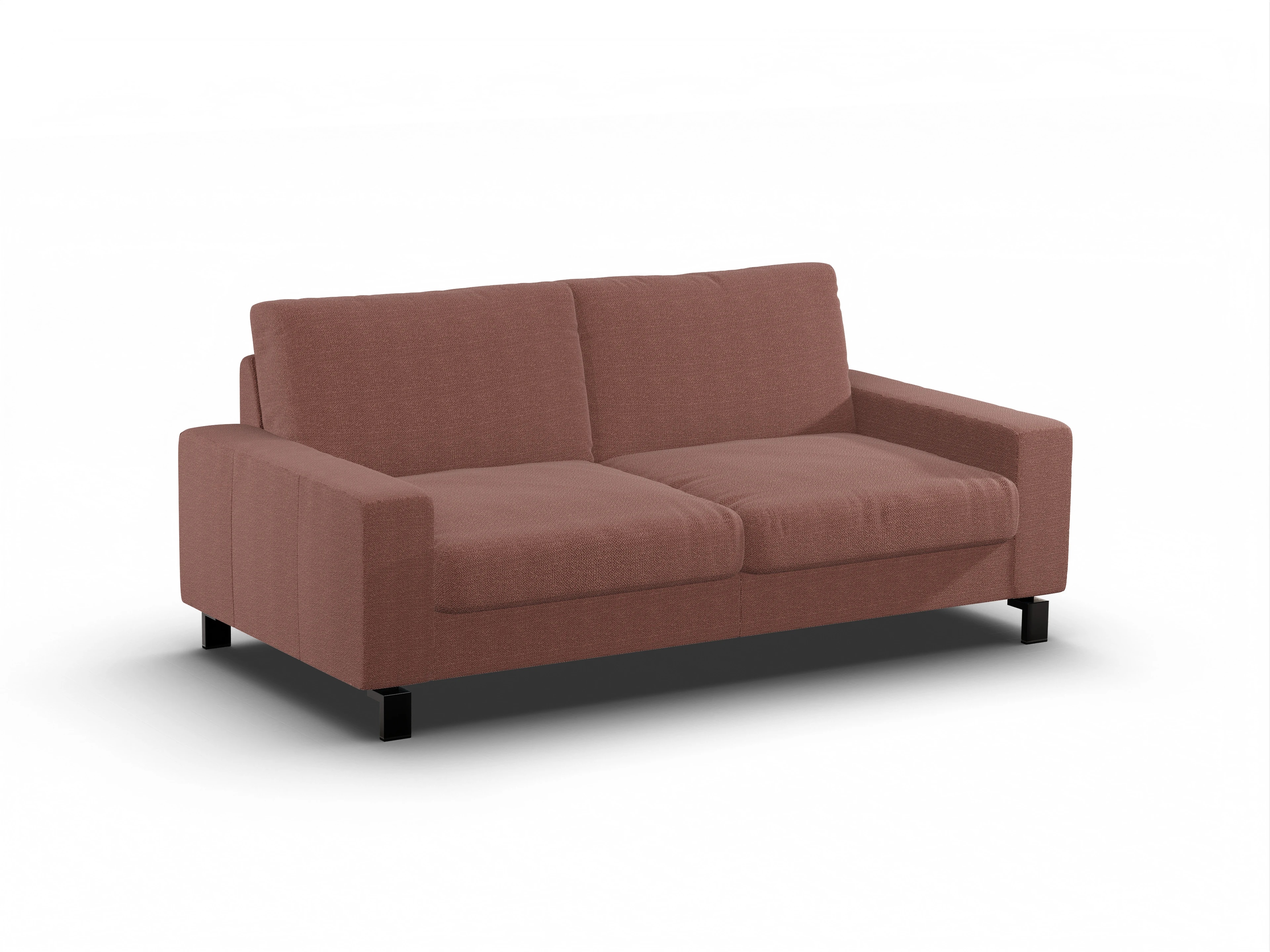 Ansicht des Produktes Casco 2.0 3-Sitzer Sofa in Stoff Rosa