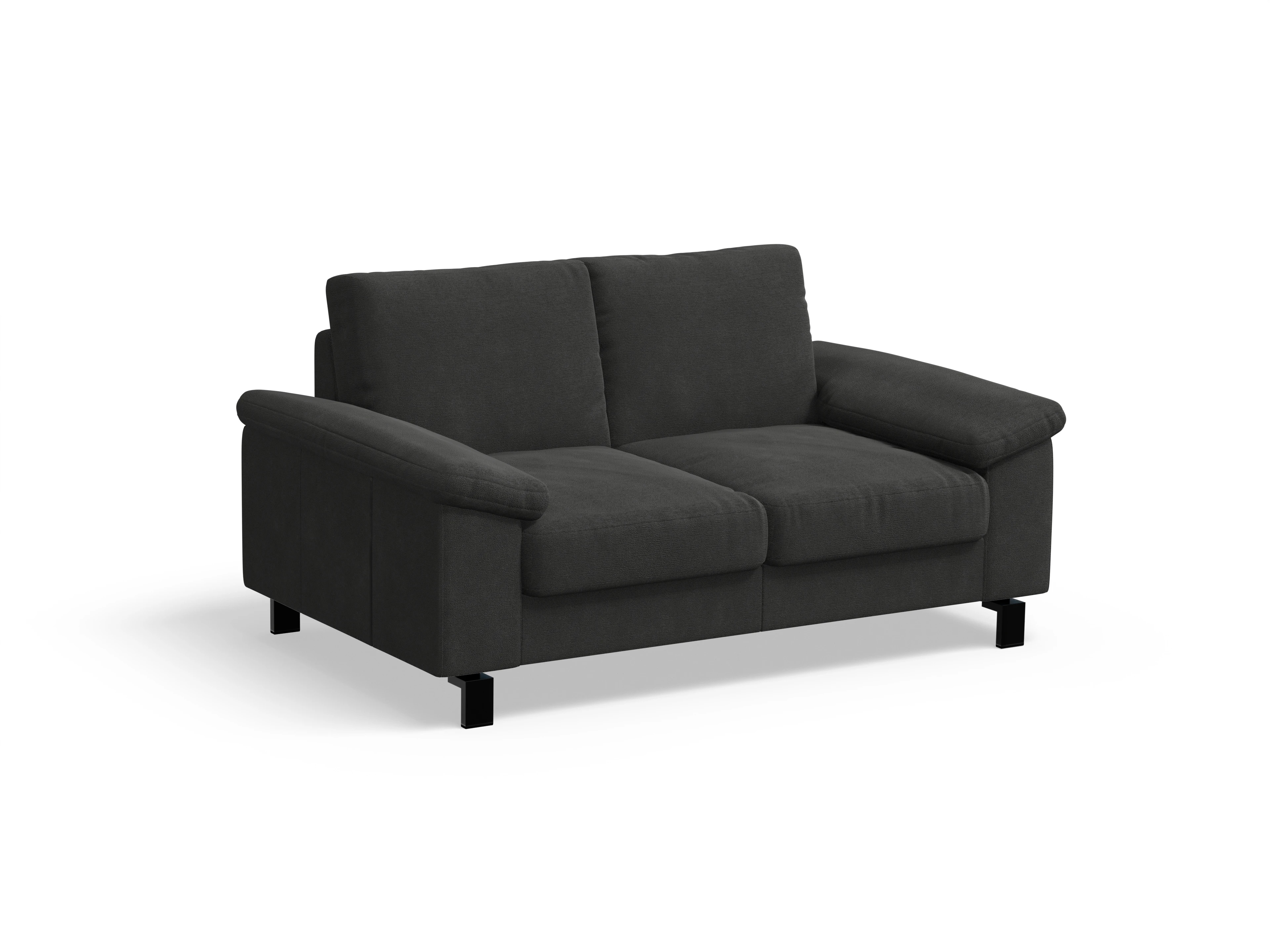 Casco 2-Sitzer Sofa Ansicht des Produktes Casco 2.0 2-Sitzer Sofa in Stoff Schwarz