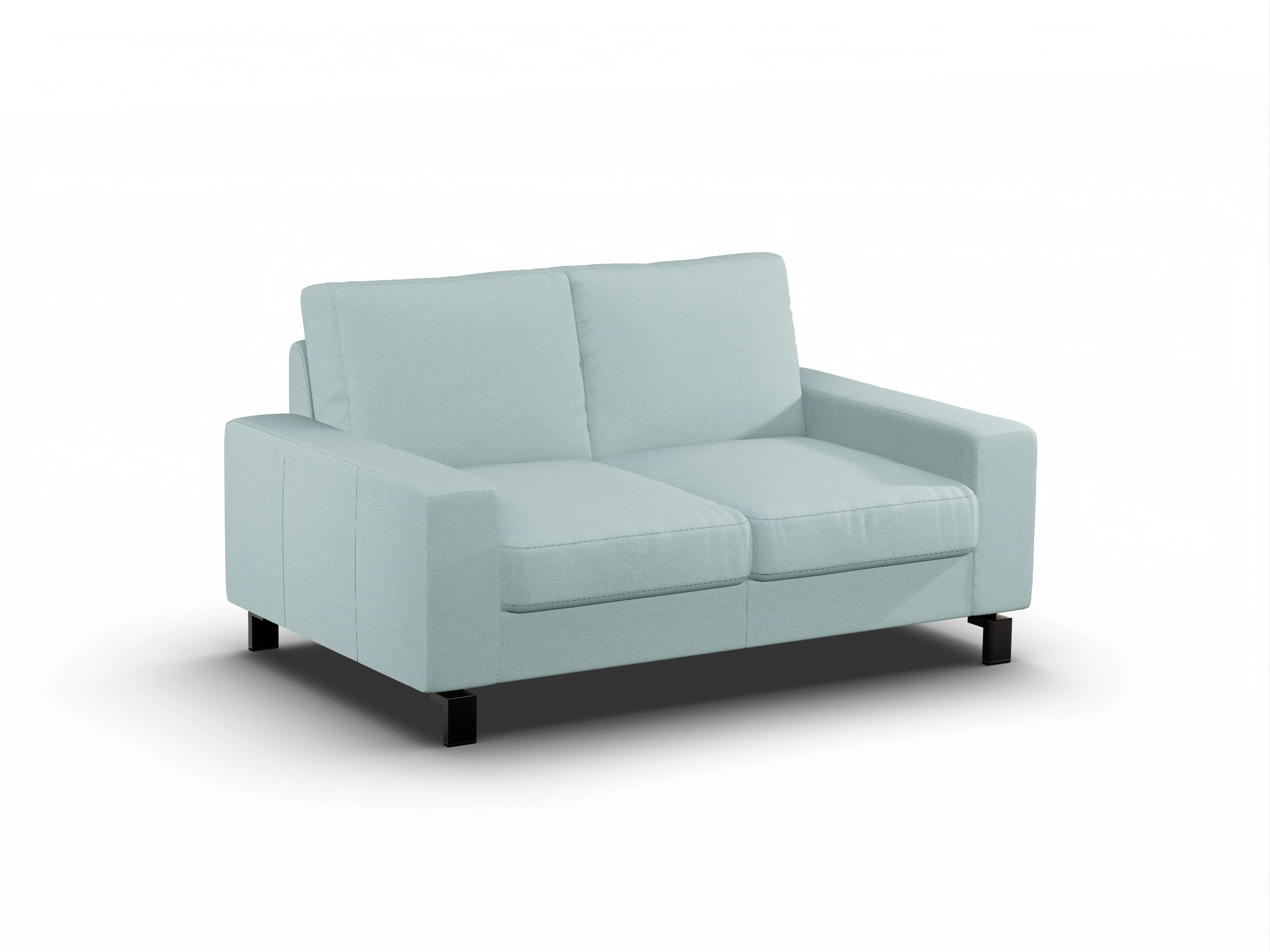 Ansicht des Produktes Casco 2.0 2-Sitzer Sofa in Stoff Blau