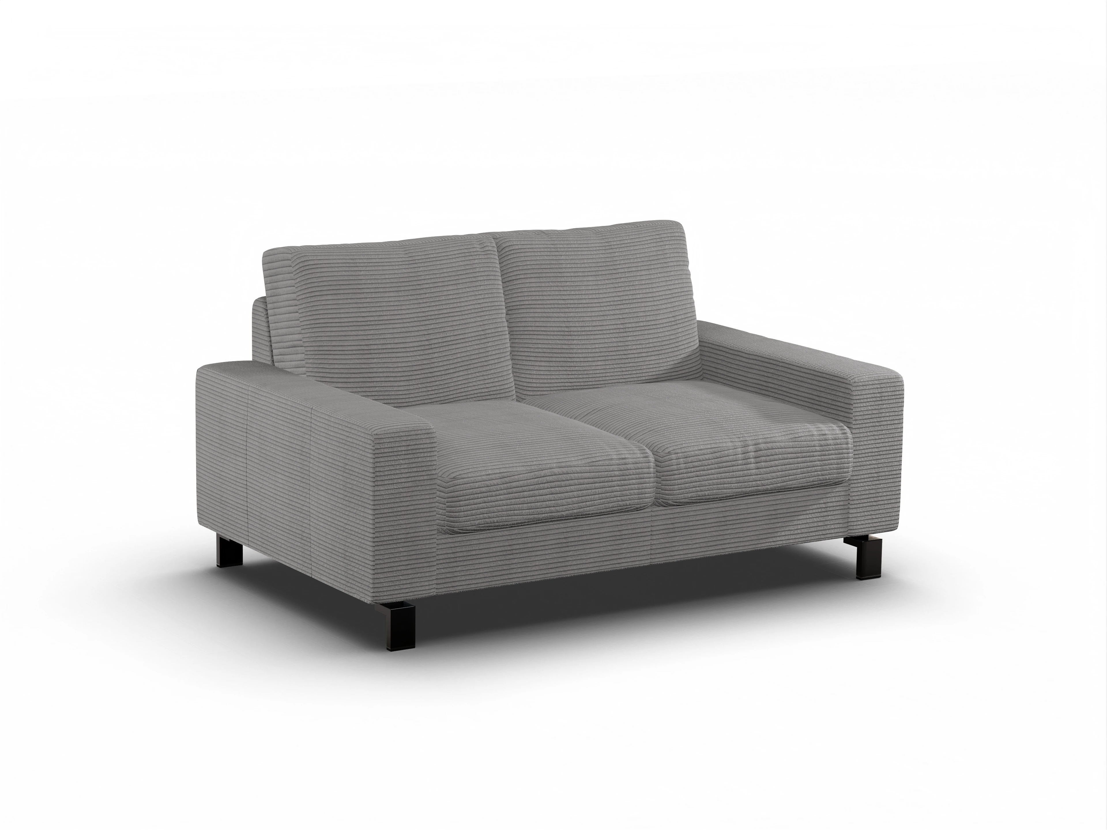 Ansicht des Produktes Casco 2.0 2-Sitzer Sofa in Stoff Grau