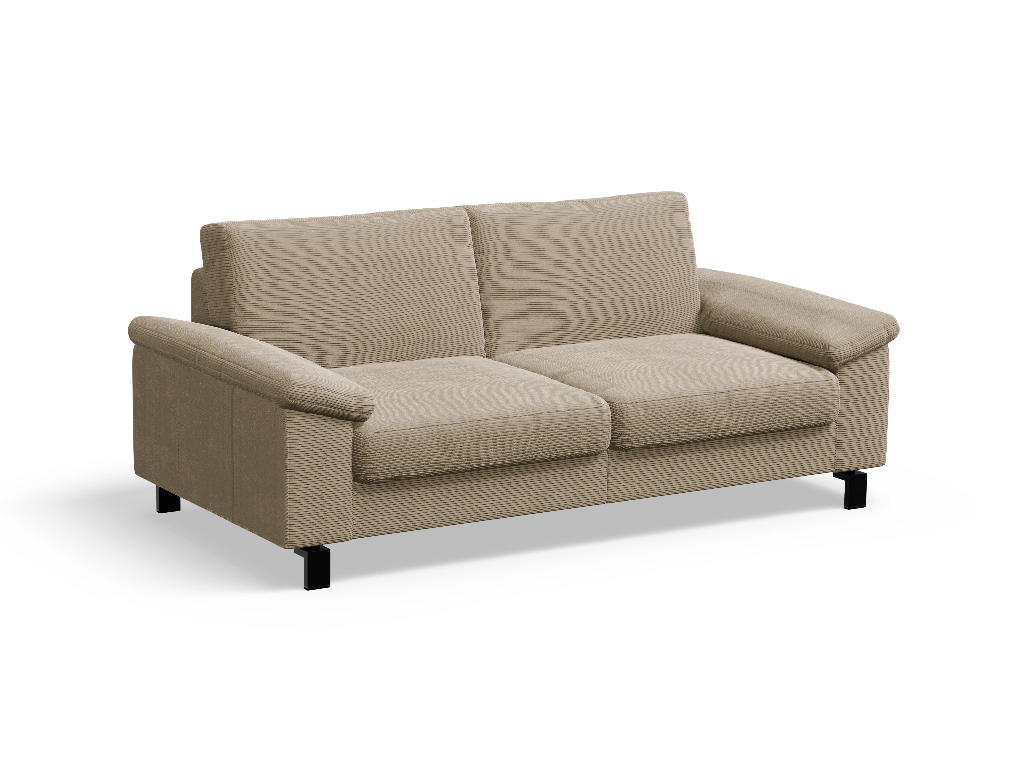 Casco 3-Sitzer Sofa Ansicht des Produktes Casco 2.0 3-Sitzer Sofa in Stoff Braun
