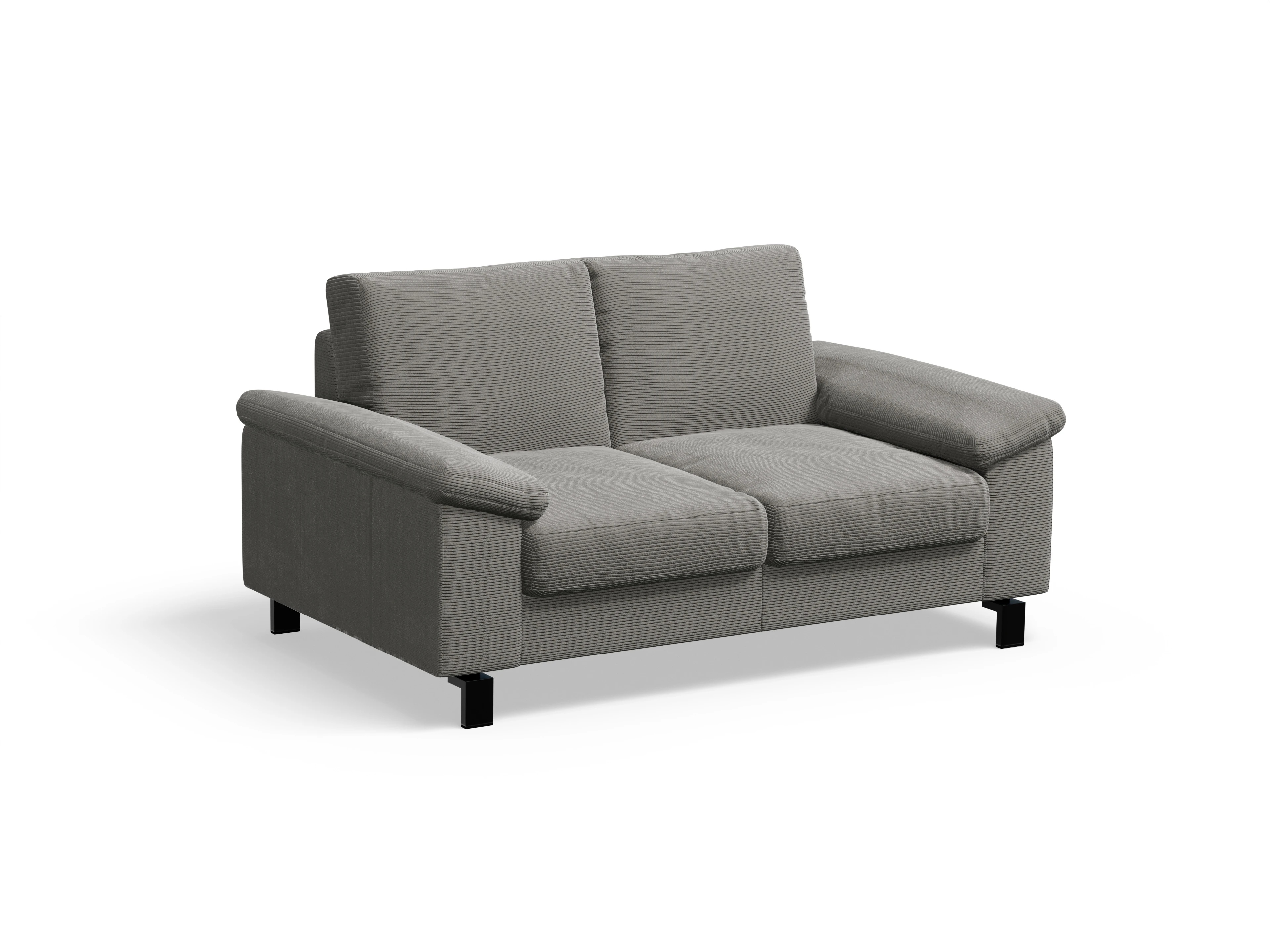 Casco 2-Sitzer Sofa Ansicht des Produktes Casco 2.0 2-Sitzer Sofa in Stoff Grau
