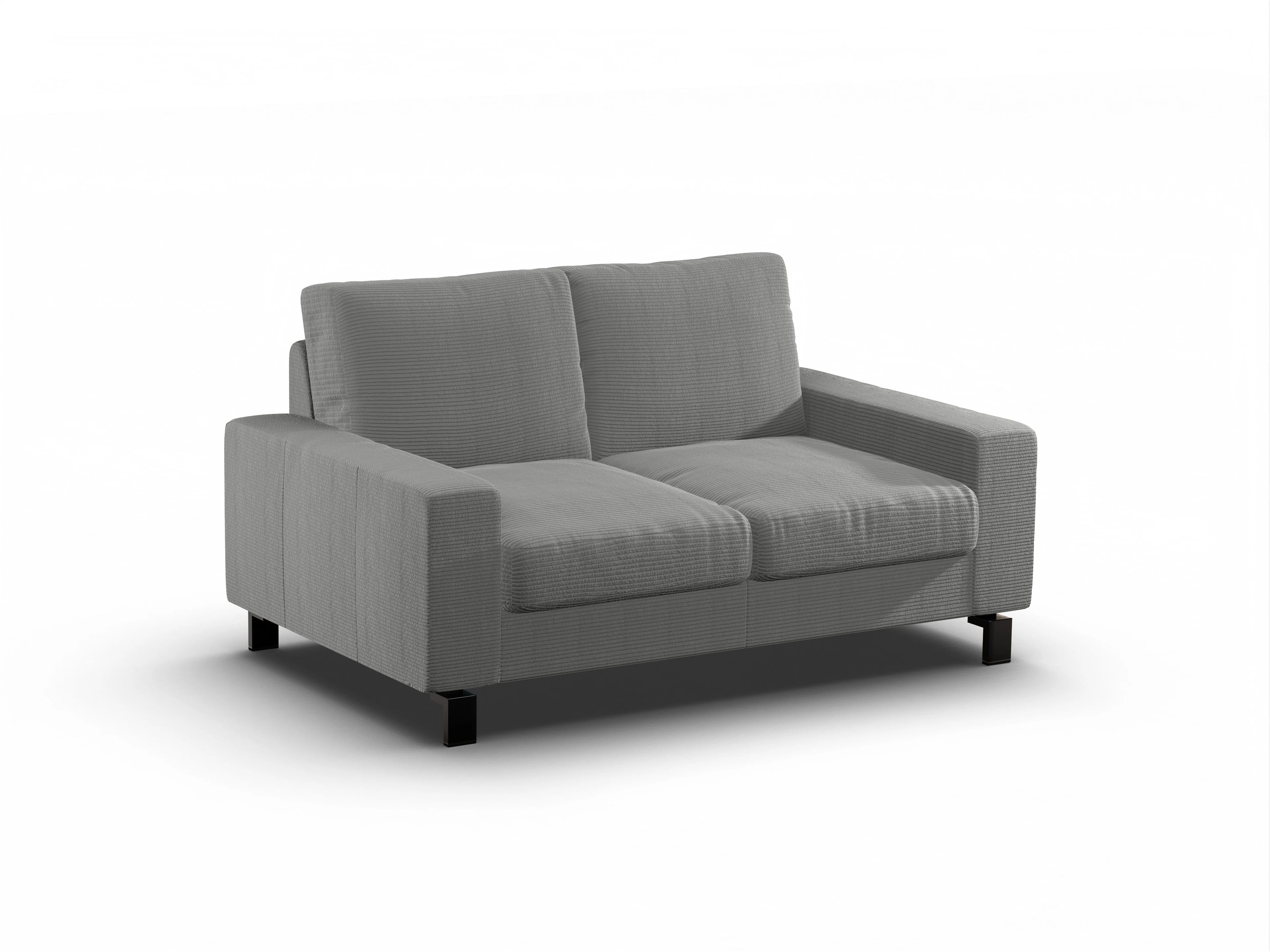 Ansicht des Produktes Casco 2.0 2-Sitzer Sofa in Stoff Grau