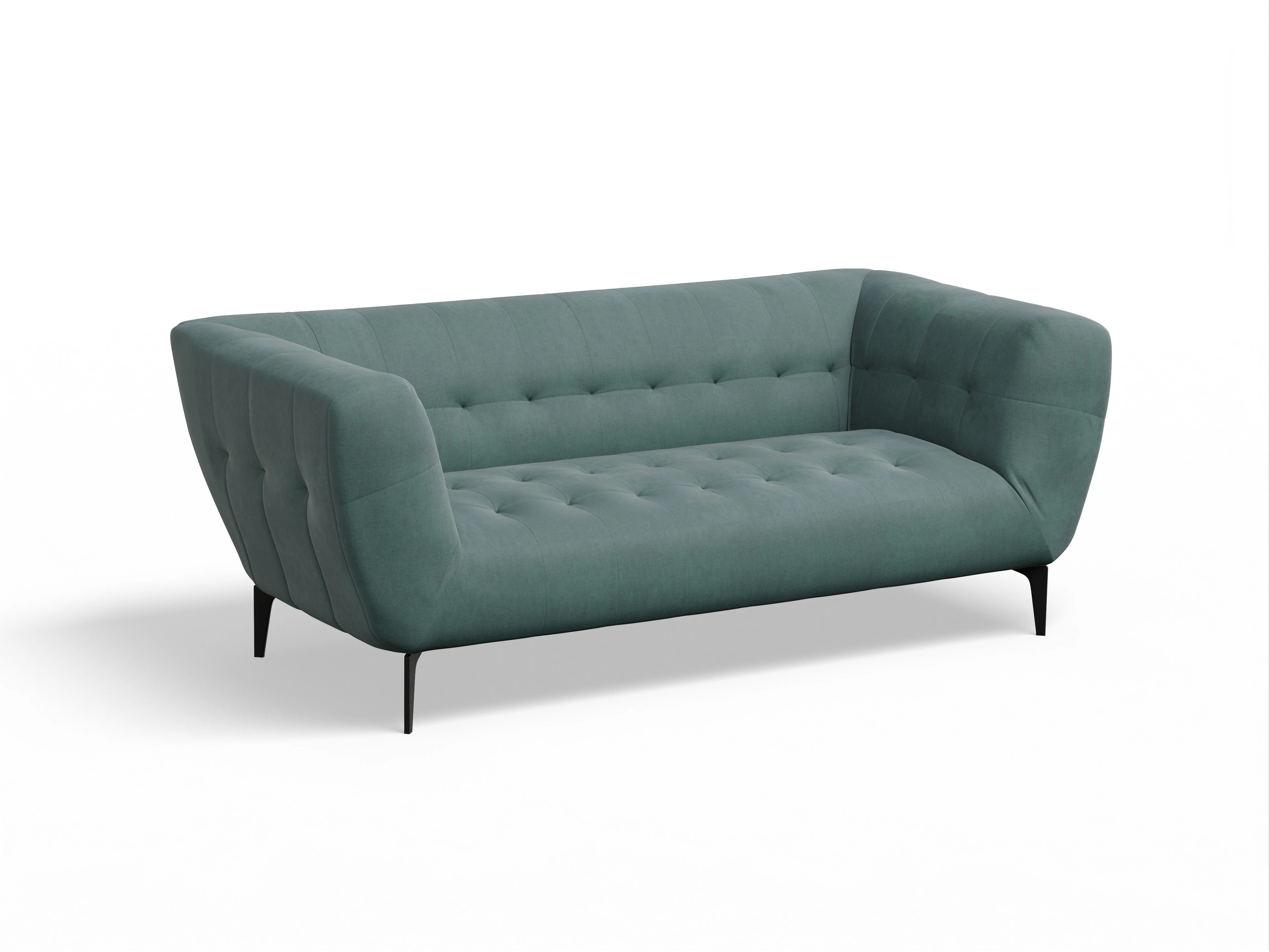 Ansicht des Produktes Vera 2-Sitzer Sofa in Stoff Blau