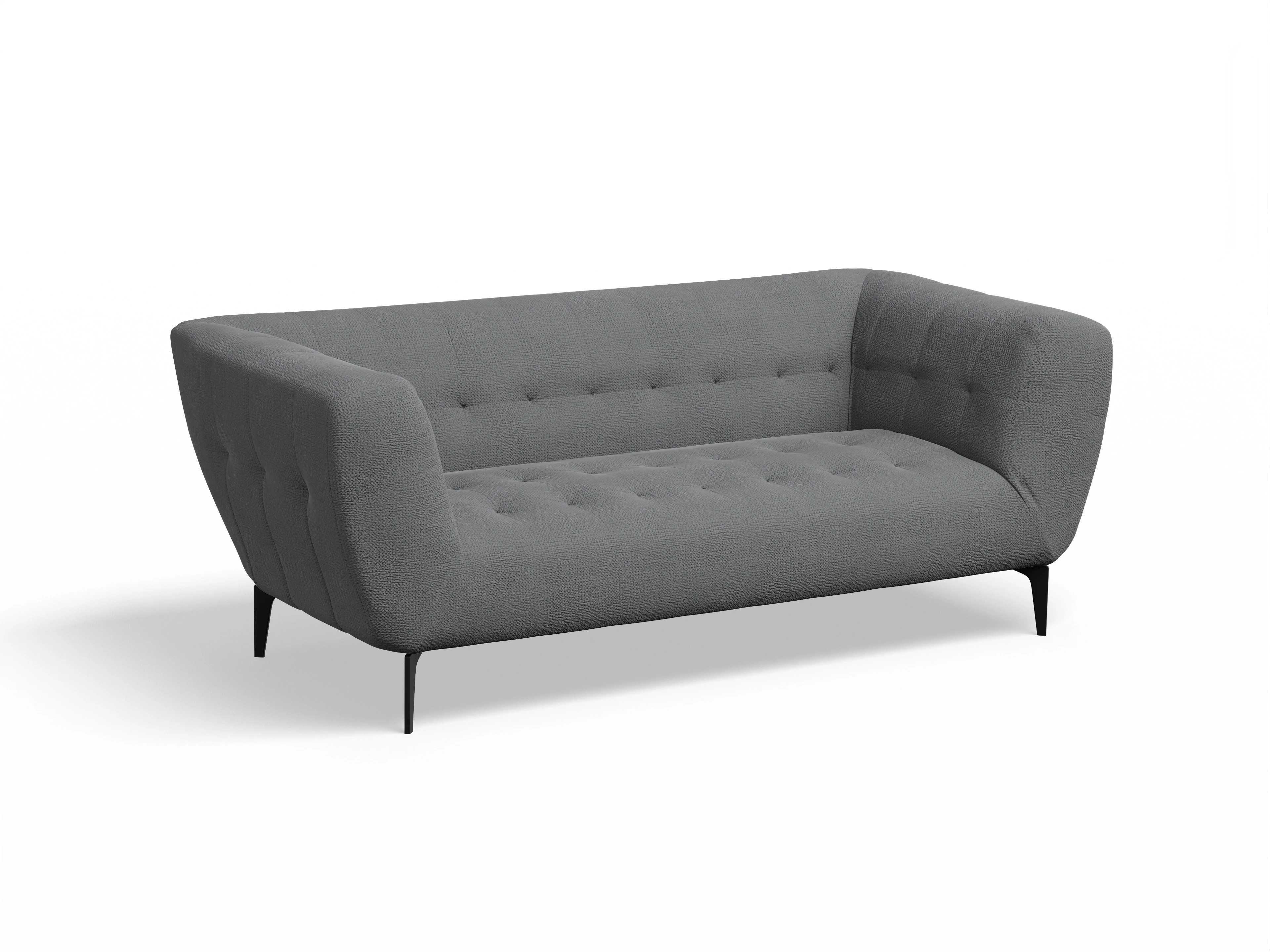 Vera 2-Sitzer Sofa Ansicht des Produktes Vera 2-Sitzer Sofa in Stoff Grau
