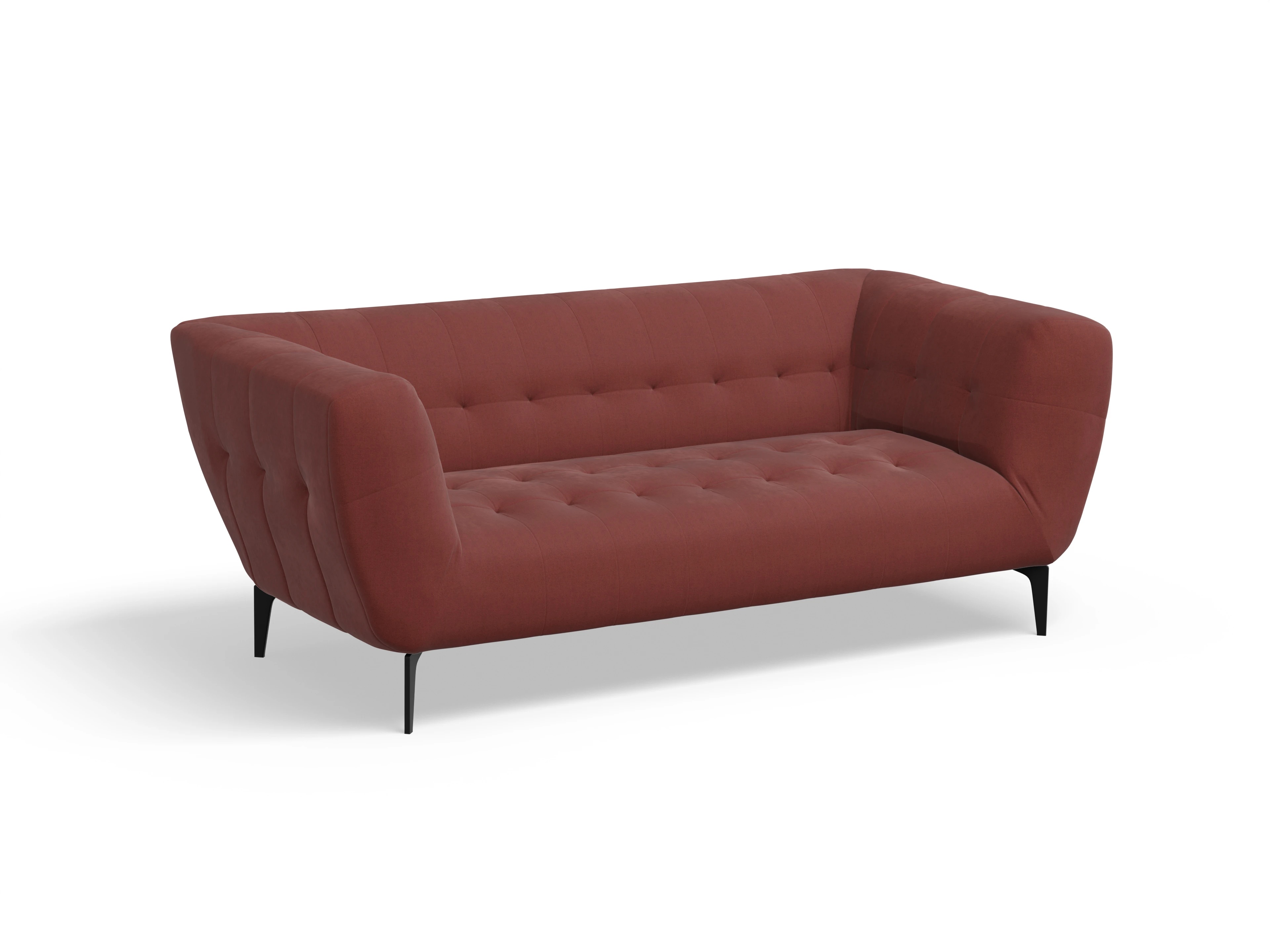 Vera 2-Sitzer Sofa Ansicht des Produktes Vera 2-Sitzer Sofa in Stoff Rot