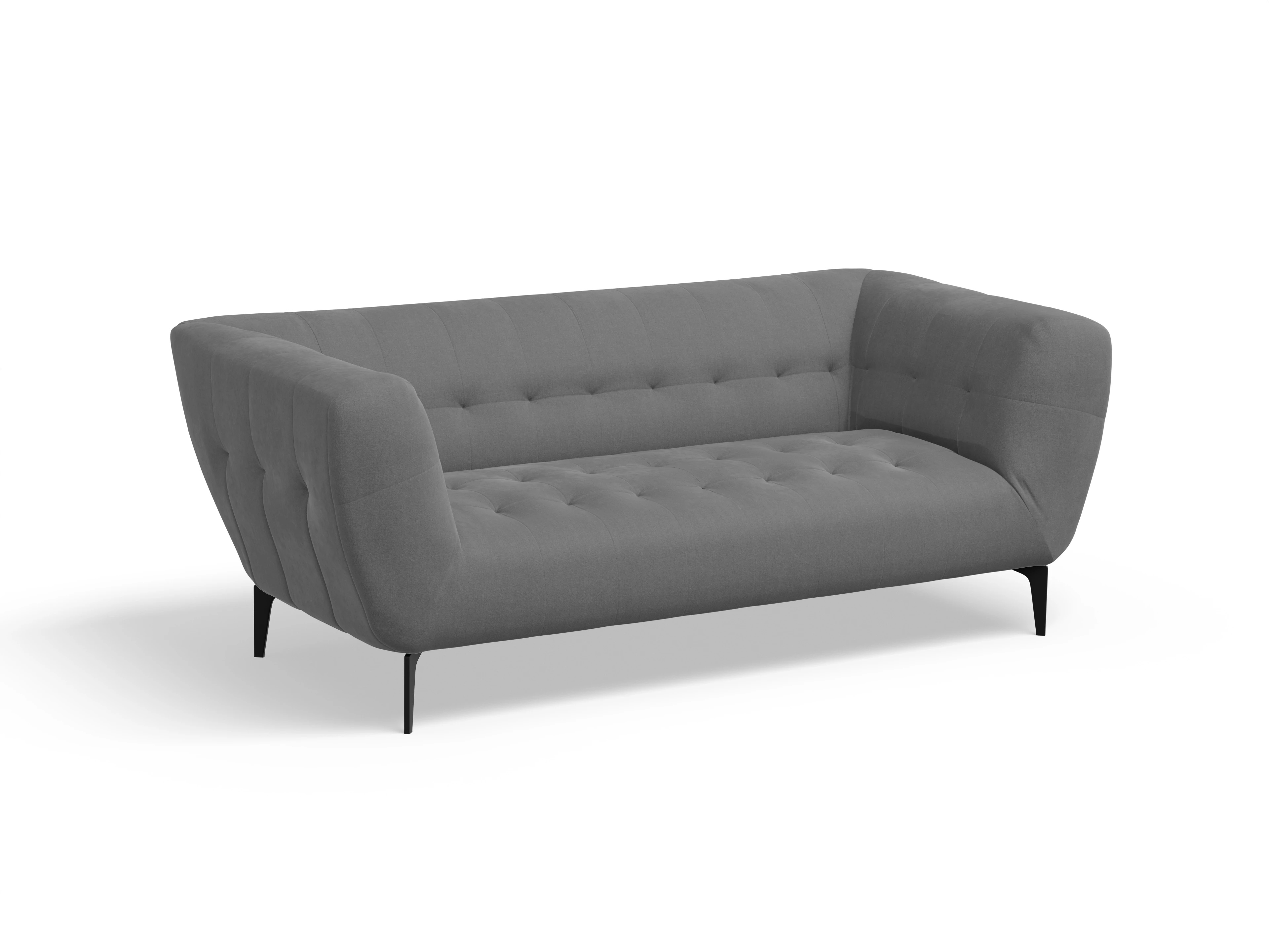 Ansicht des Produktes Vera 2-Sitzer Sofa in Stoff Grau