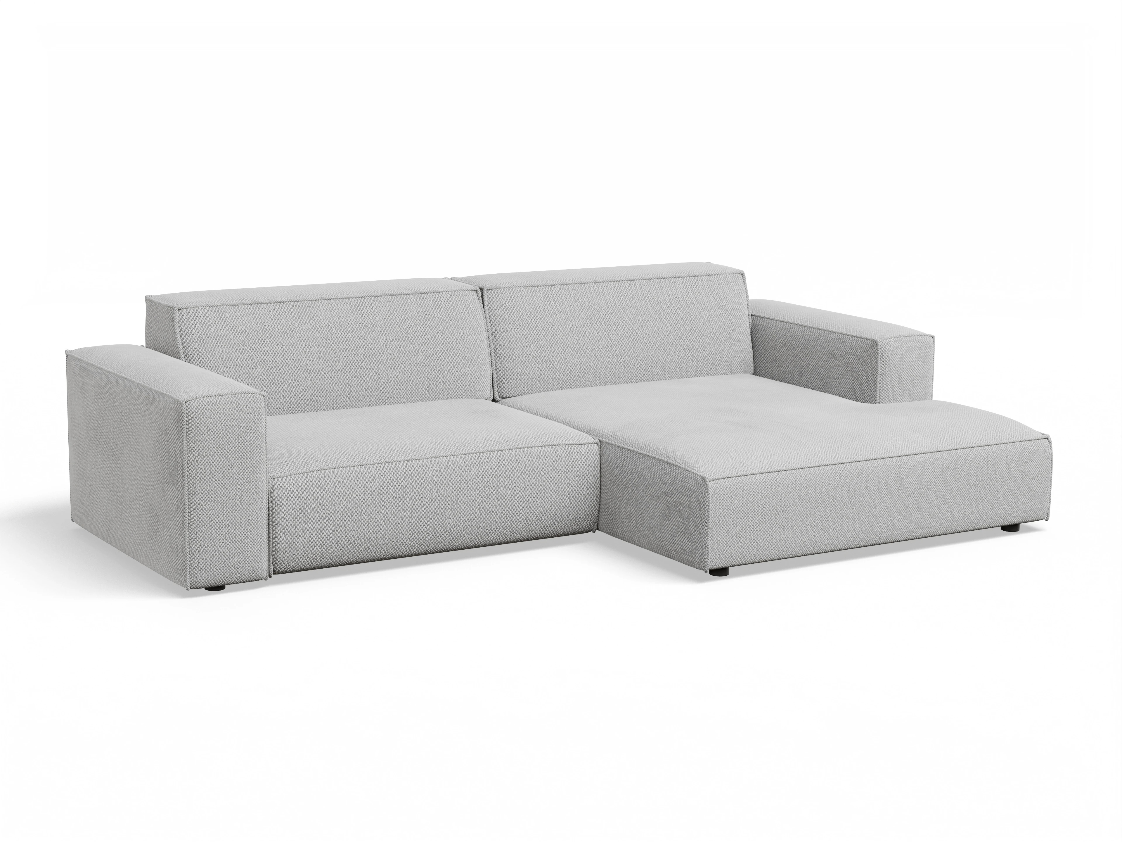 Ansicht des Produktes Claas-O Ecksofa rechts Abschluss offen in Stoff Beige