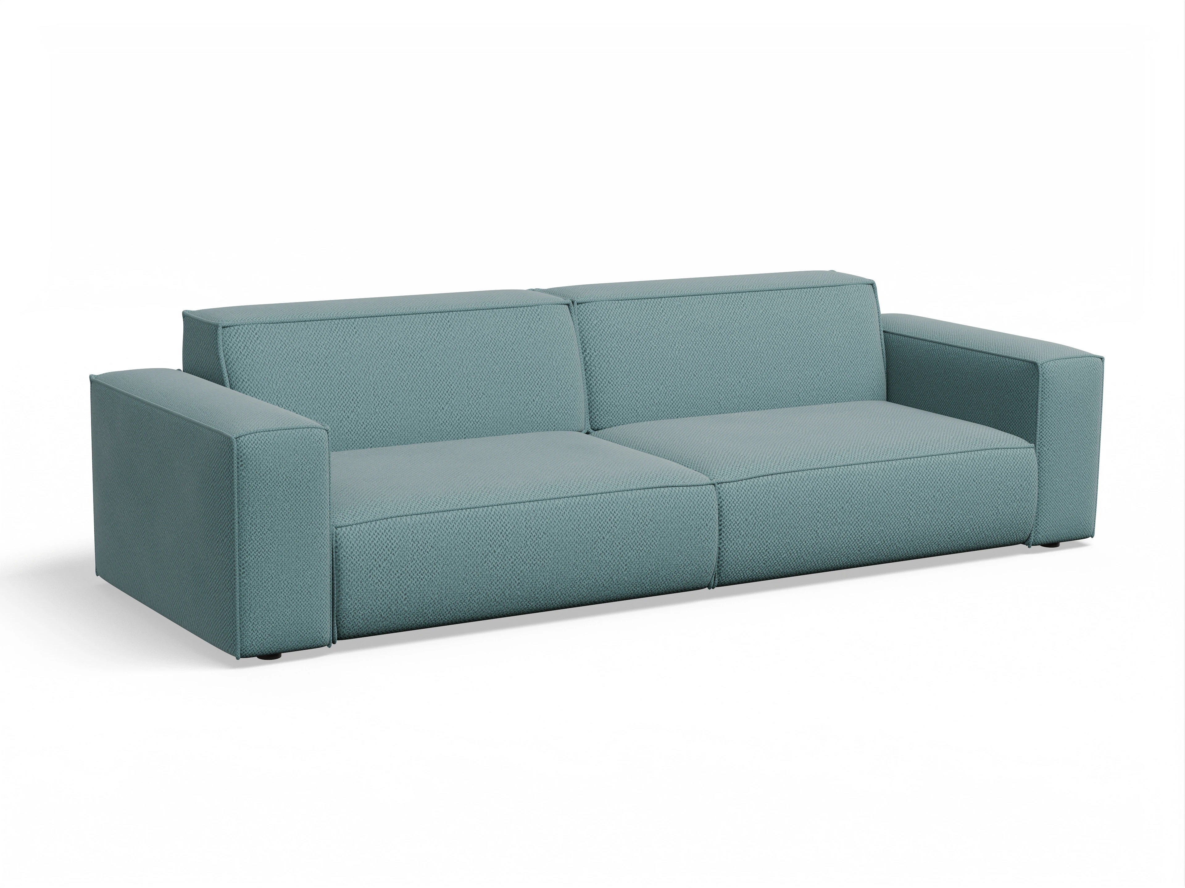 Ansicht des Produktes Claas-O 4-Sitzer Sofa in Stoff Blau