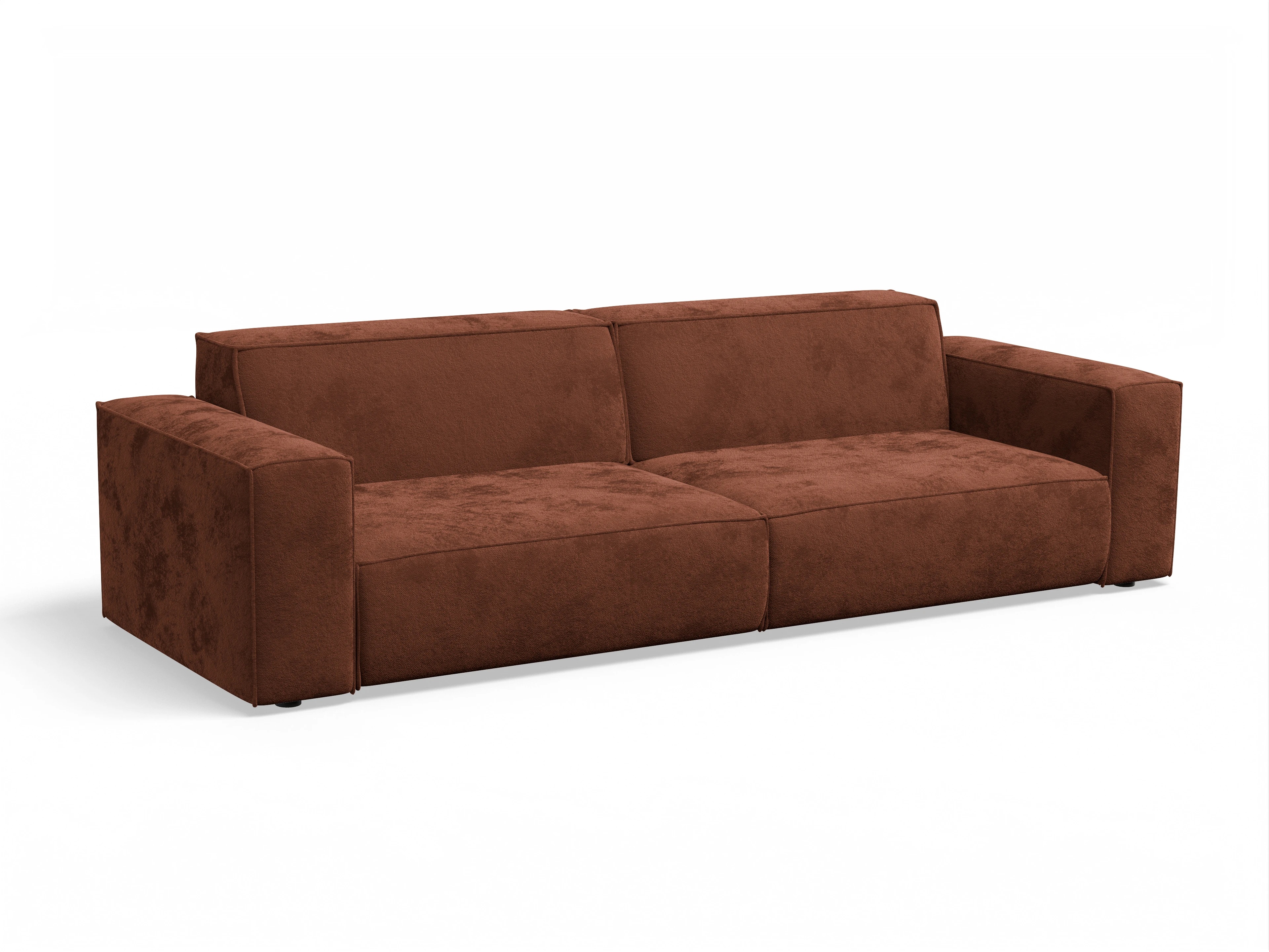 Ansicht des Produktes Claas-O 4-Sitzer Sofa in Stoff Rot