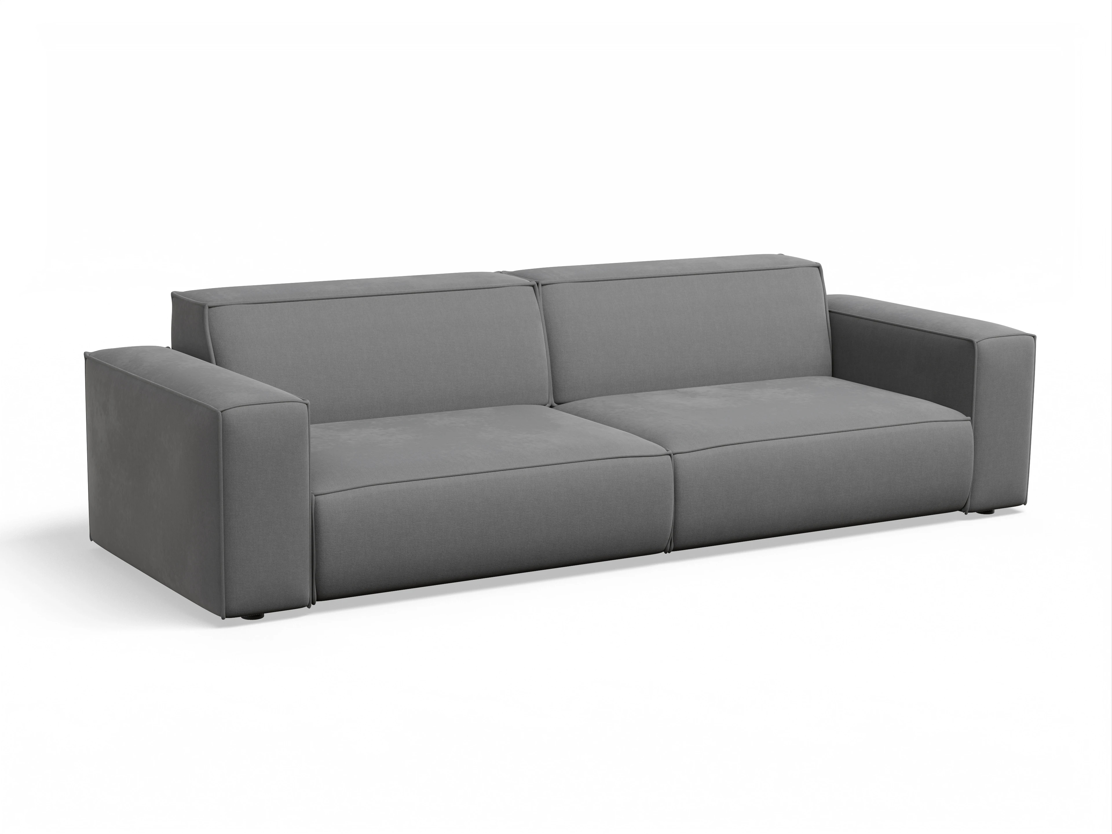 Ansicht des Produktes Claas-O 4-Sitzer Sofa in Stoff Grau