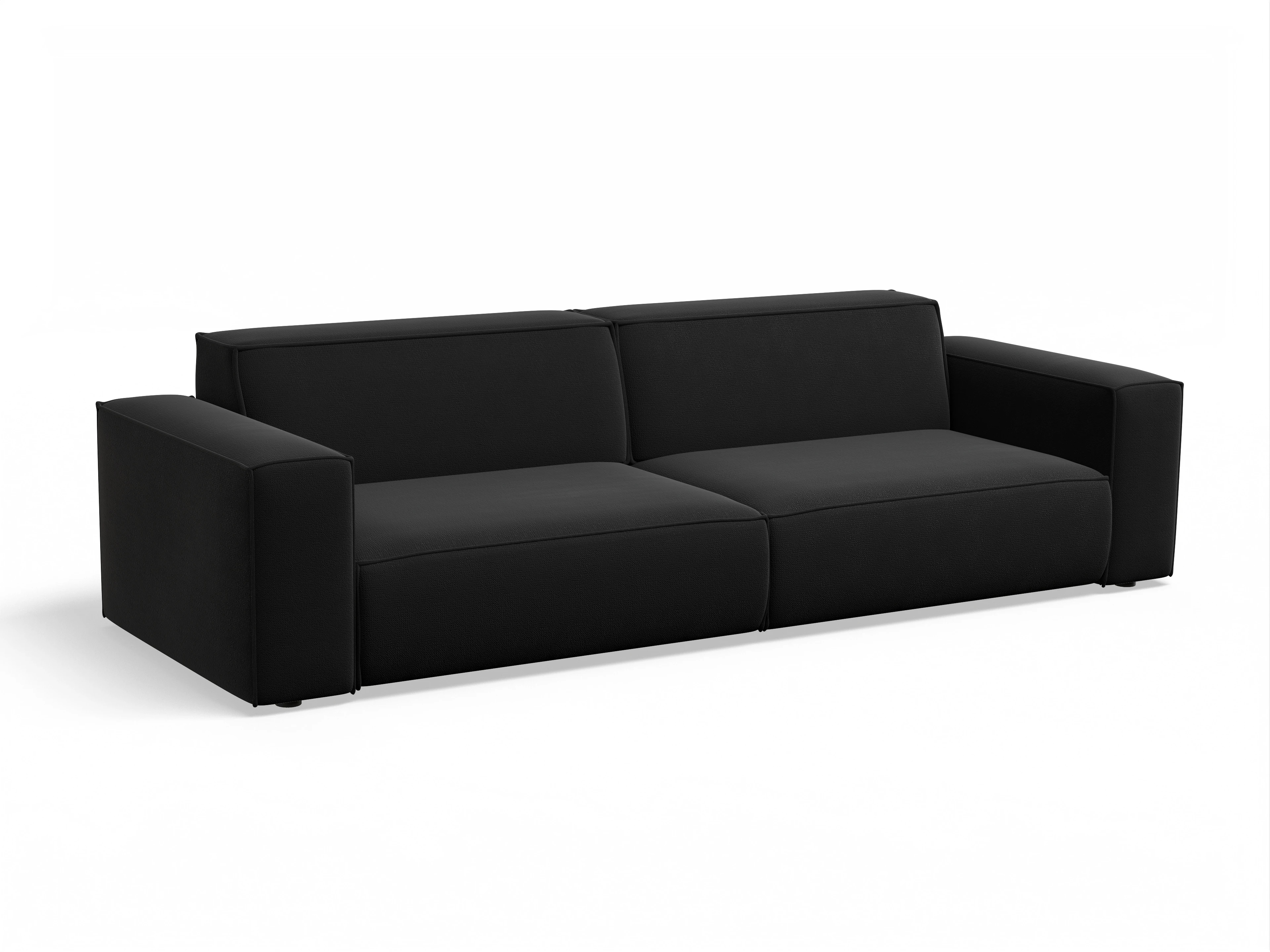 Ansicht des Produktes Claas-O 4-Sitzer Sofa in Stoff Schwarz
