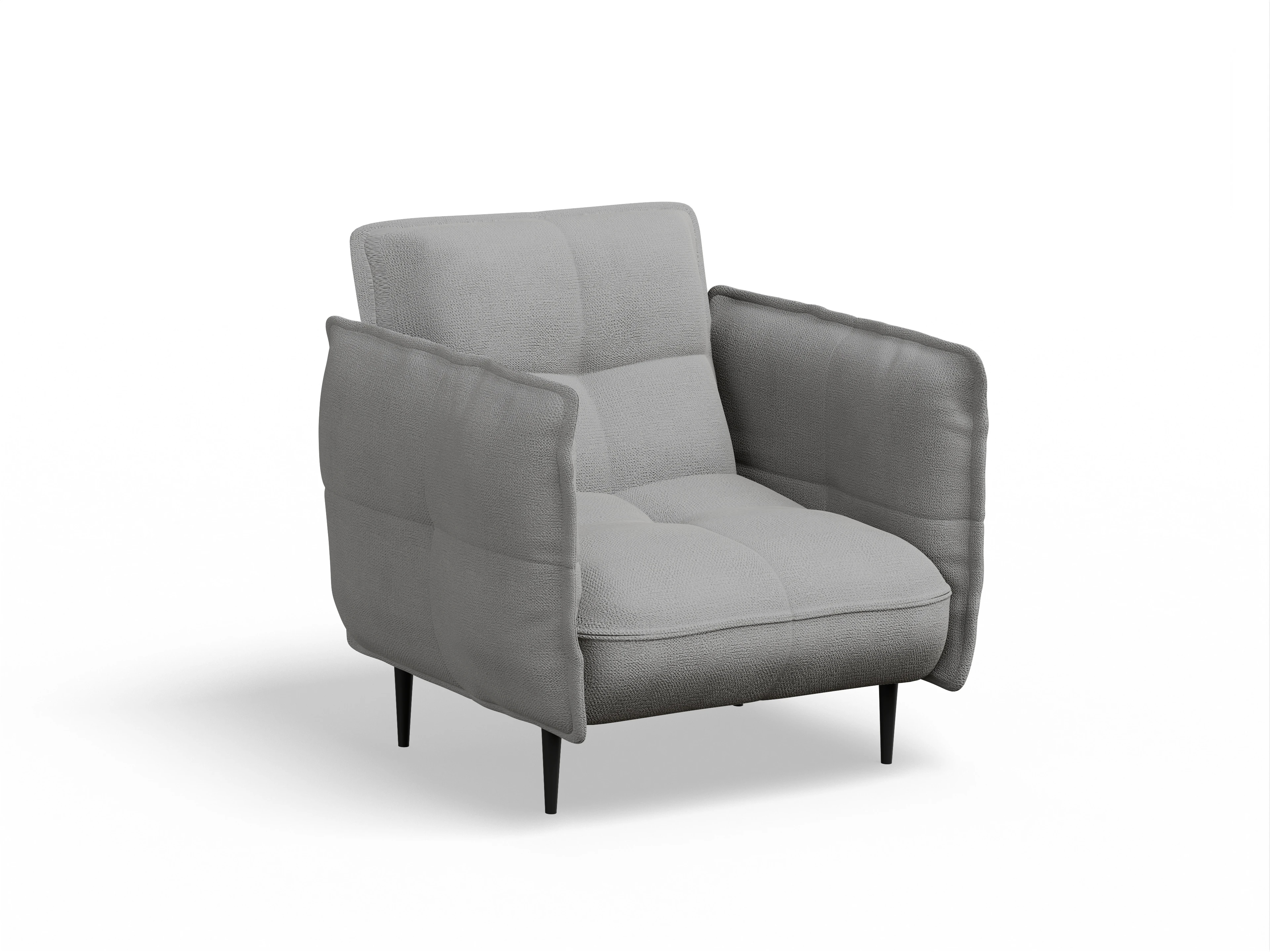 Ansicht des Produktes Marvin-O Klassische Sessel in Stoff Grau