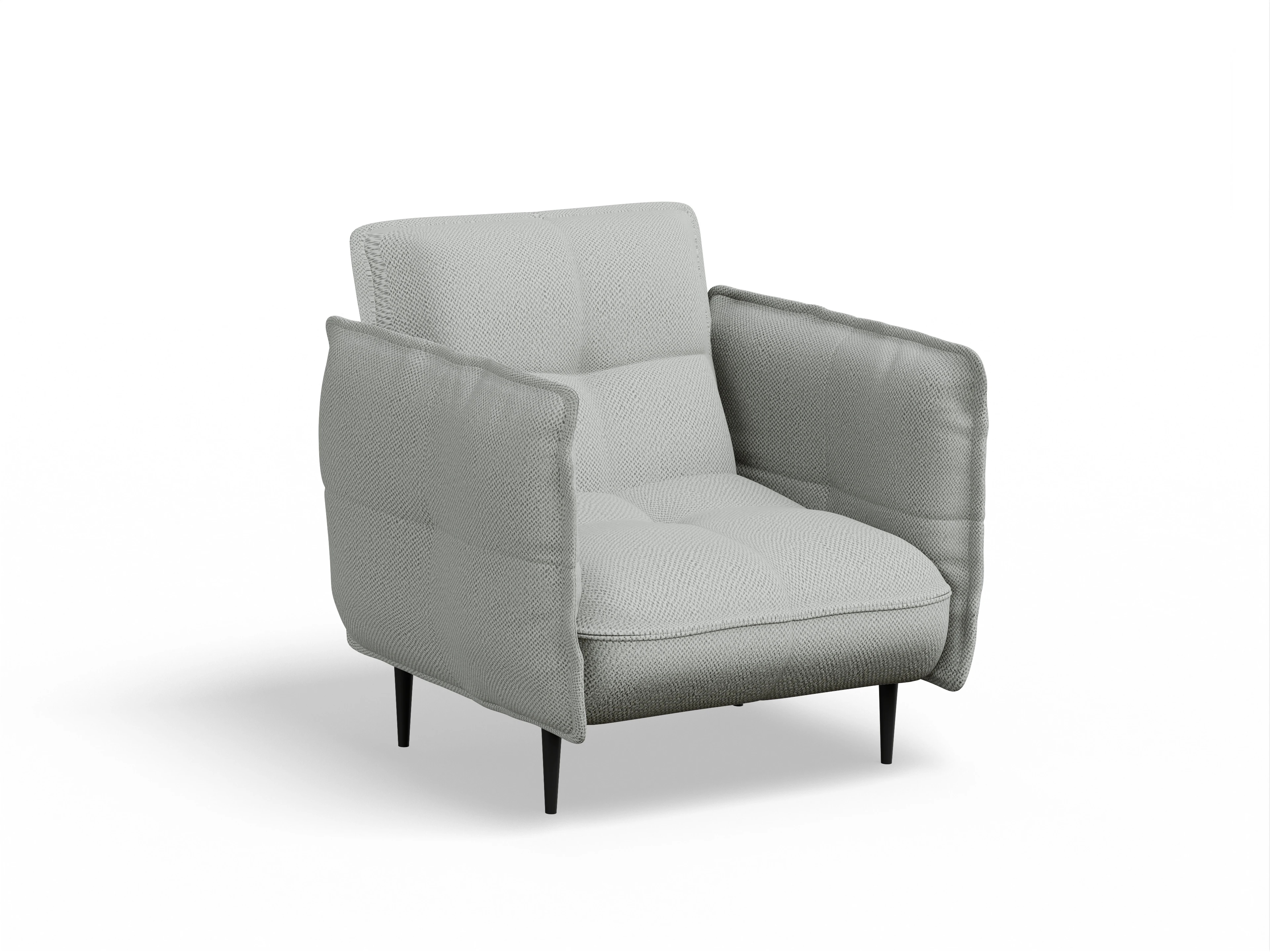 Ansicht des Produktes Marvin-O Klassische Sessel in Stoff Grau