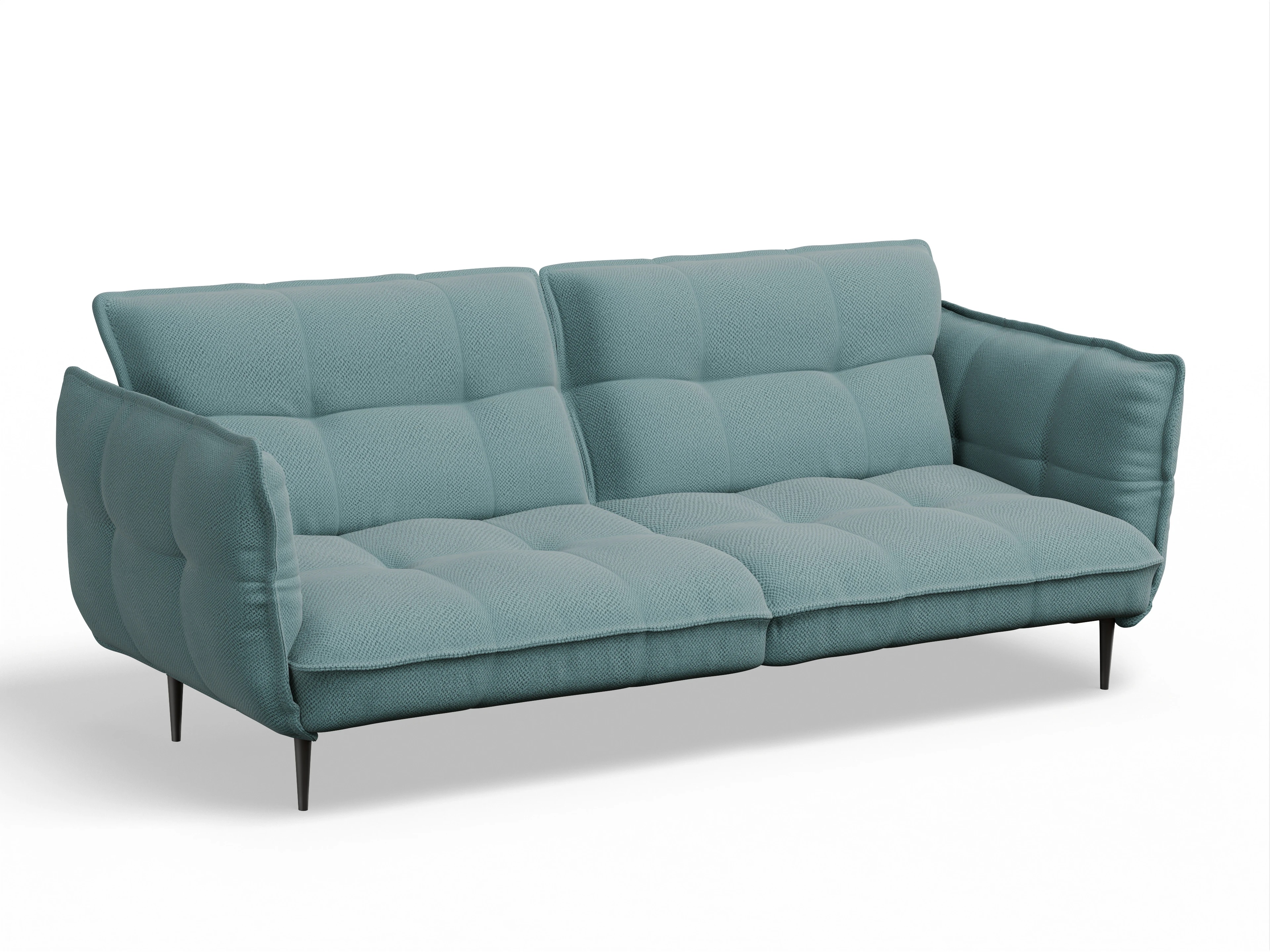 Ansicht des Produktes Marvin-O 3-Sitzer Sofa in Stoff Blau