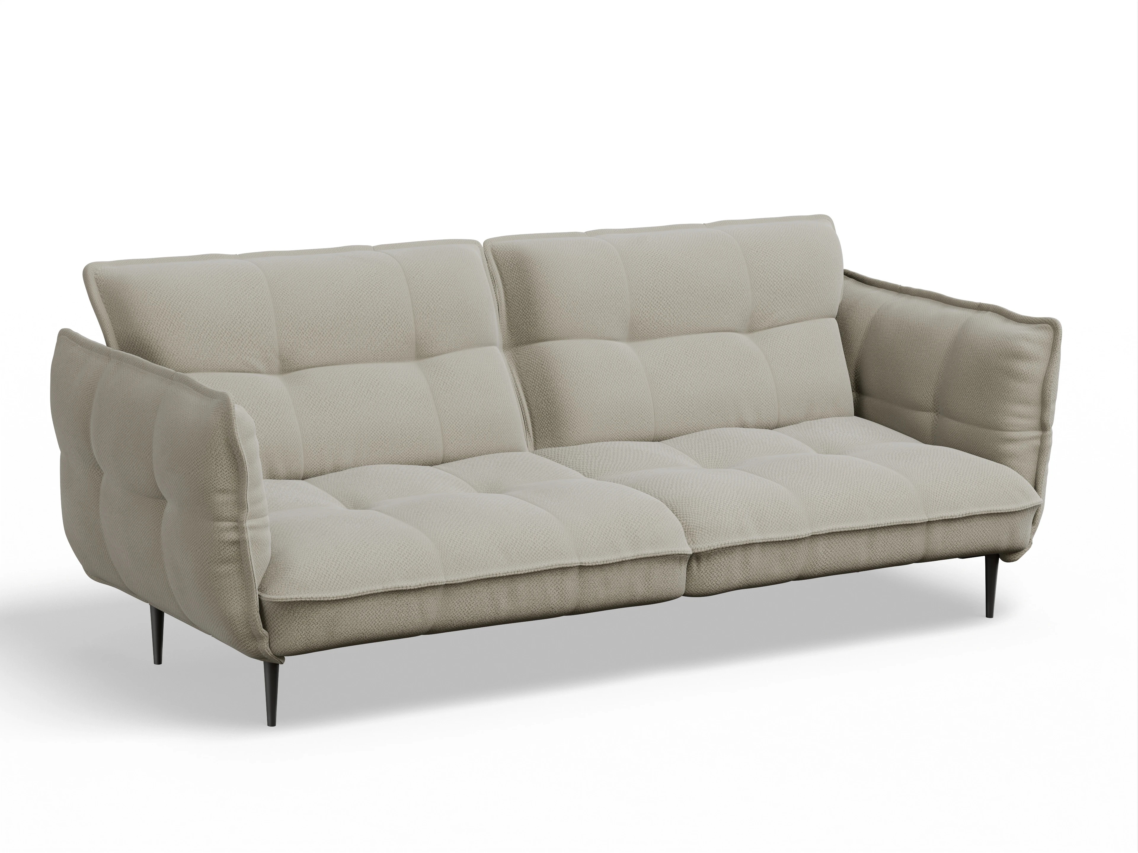 Ansicht des Produktes Marvin-O 3-Sitzer Sofa in Stoff Braun