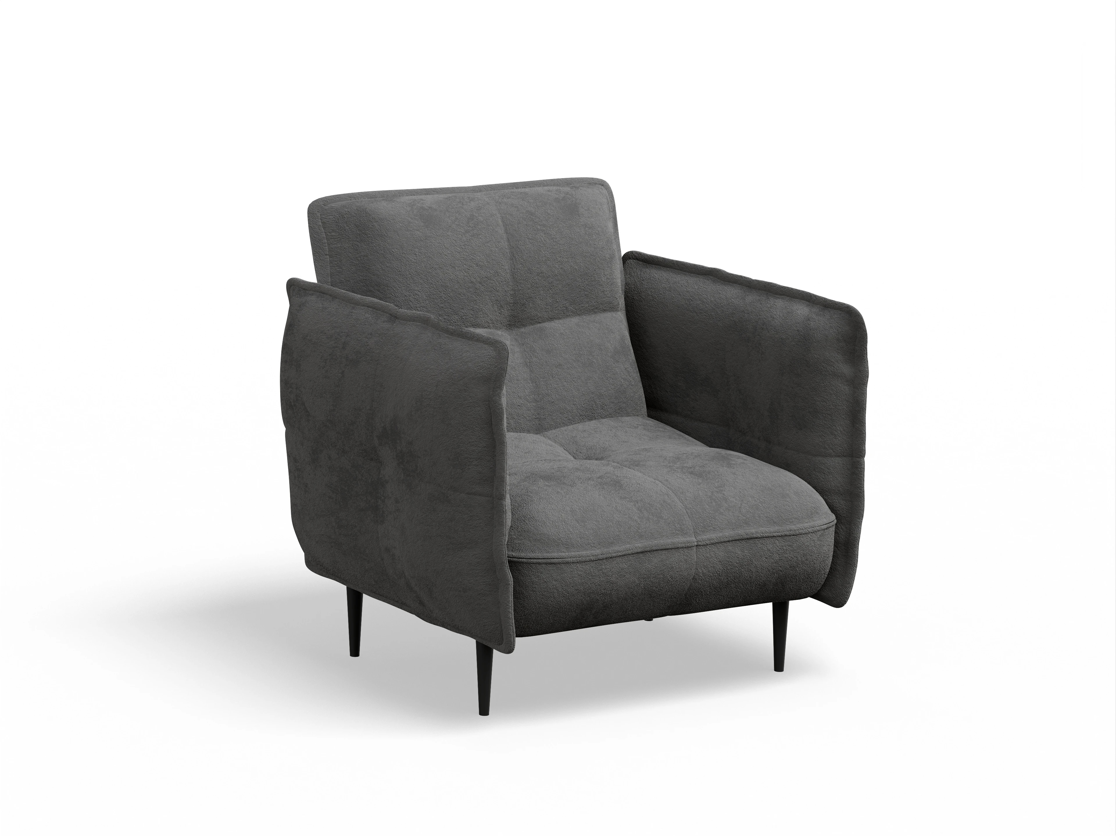 Ansicht des Produktes Marvin-O Klassische Sessel in Stoff Grau