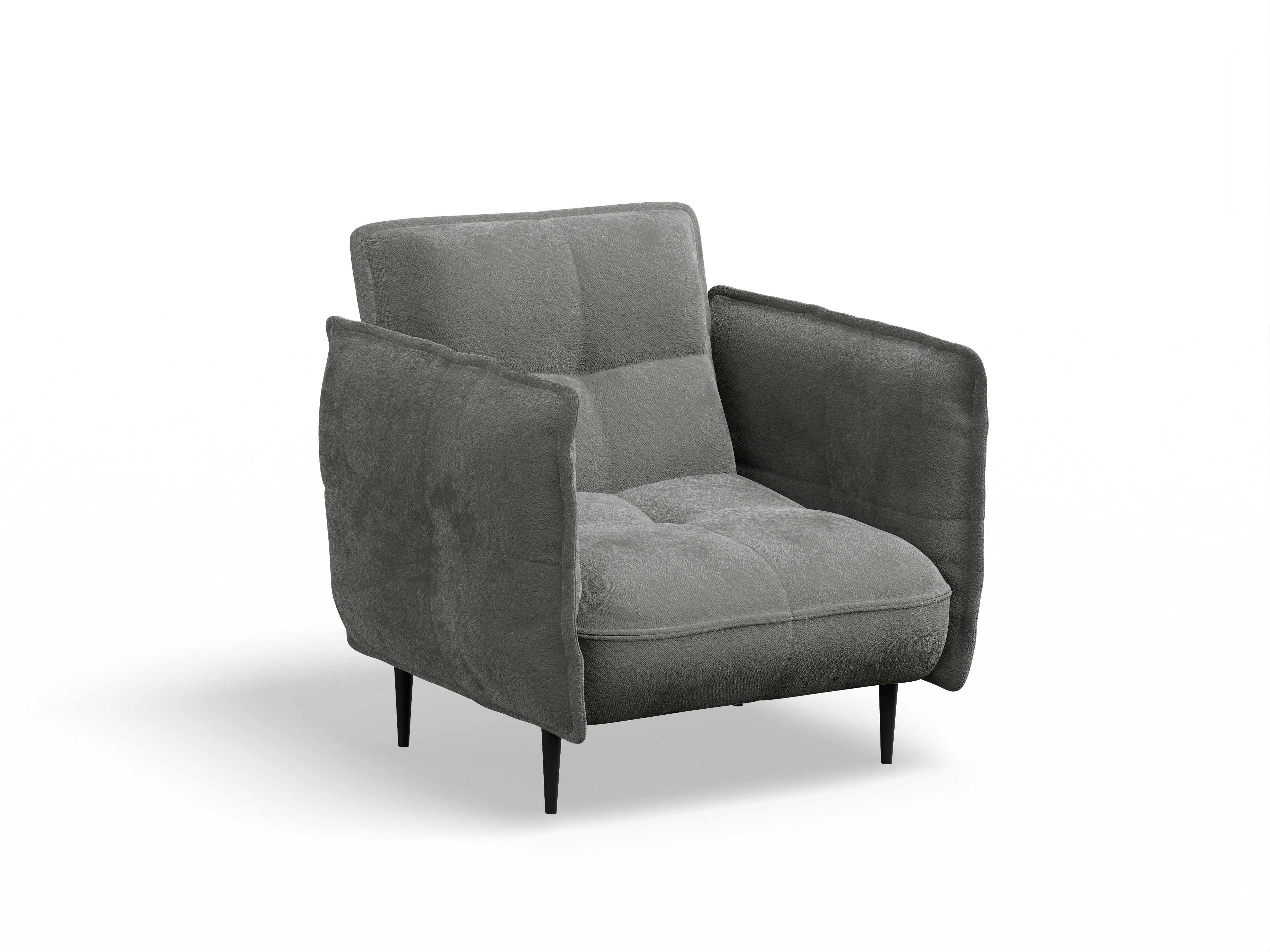 Ansicht des Produktes Marvin-O Klassische Sessel in Stoff Grau