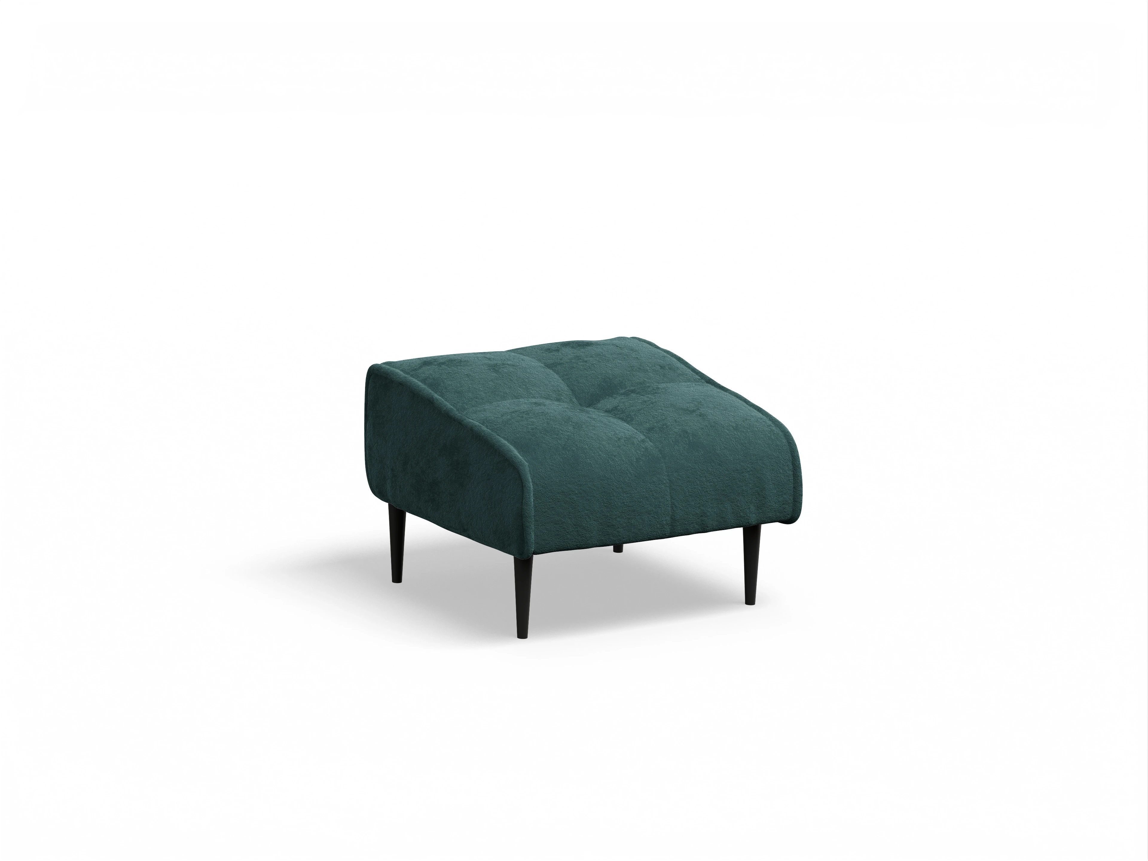 Ansicht des Produktes Marvin-O Hocker in Stoff Blau