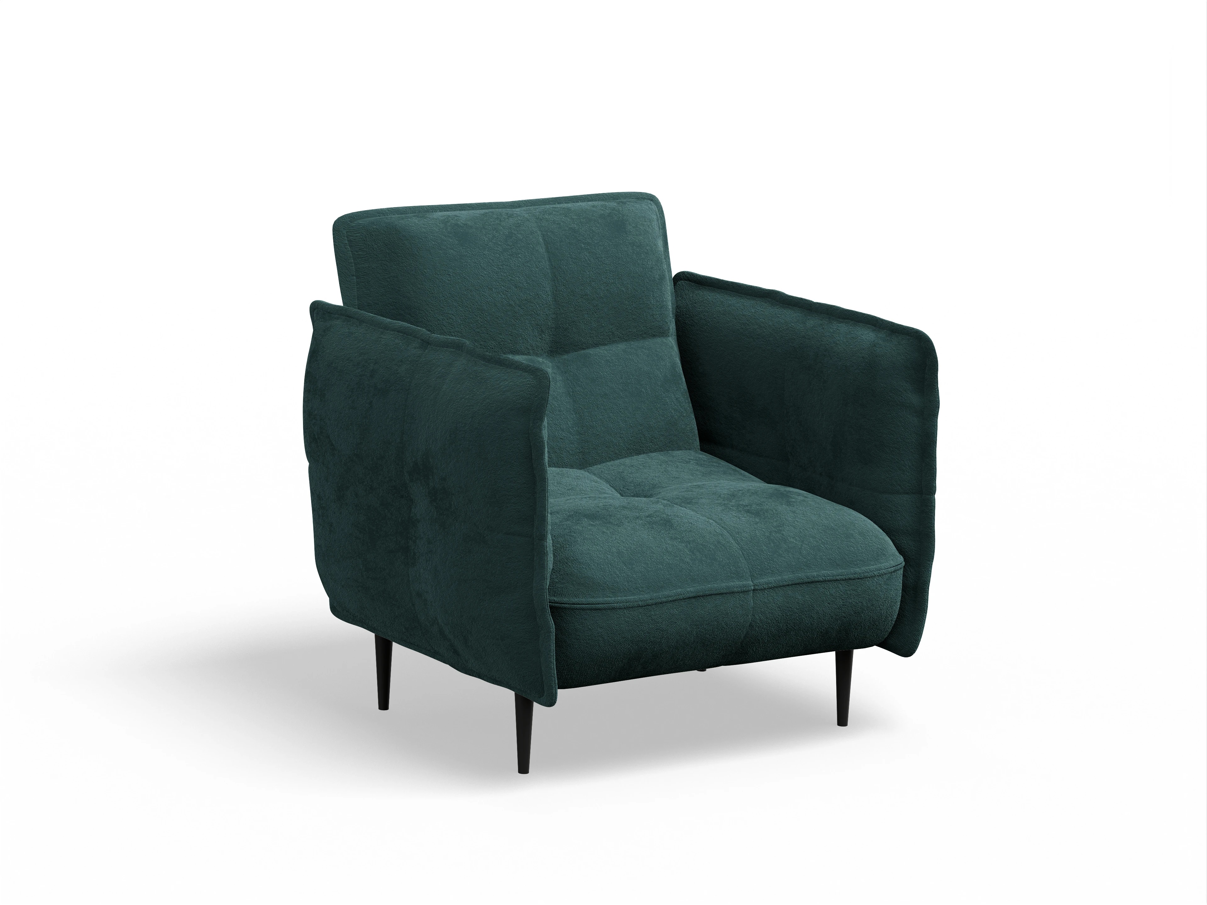 Ansicht des Produktes Marvin-O Klassische Sessel in Stoff Blau