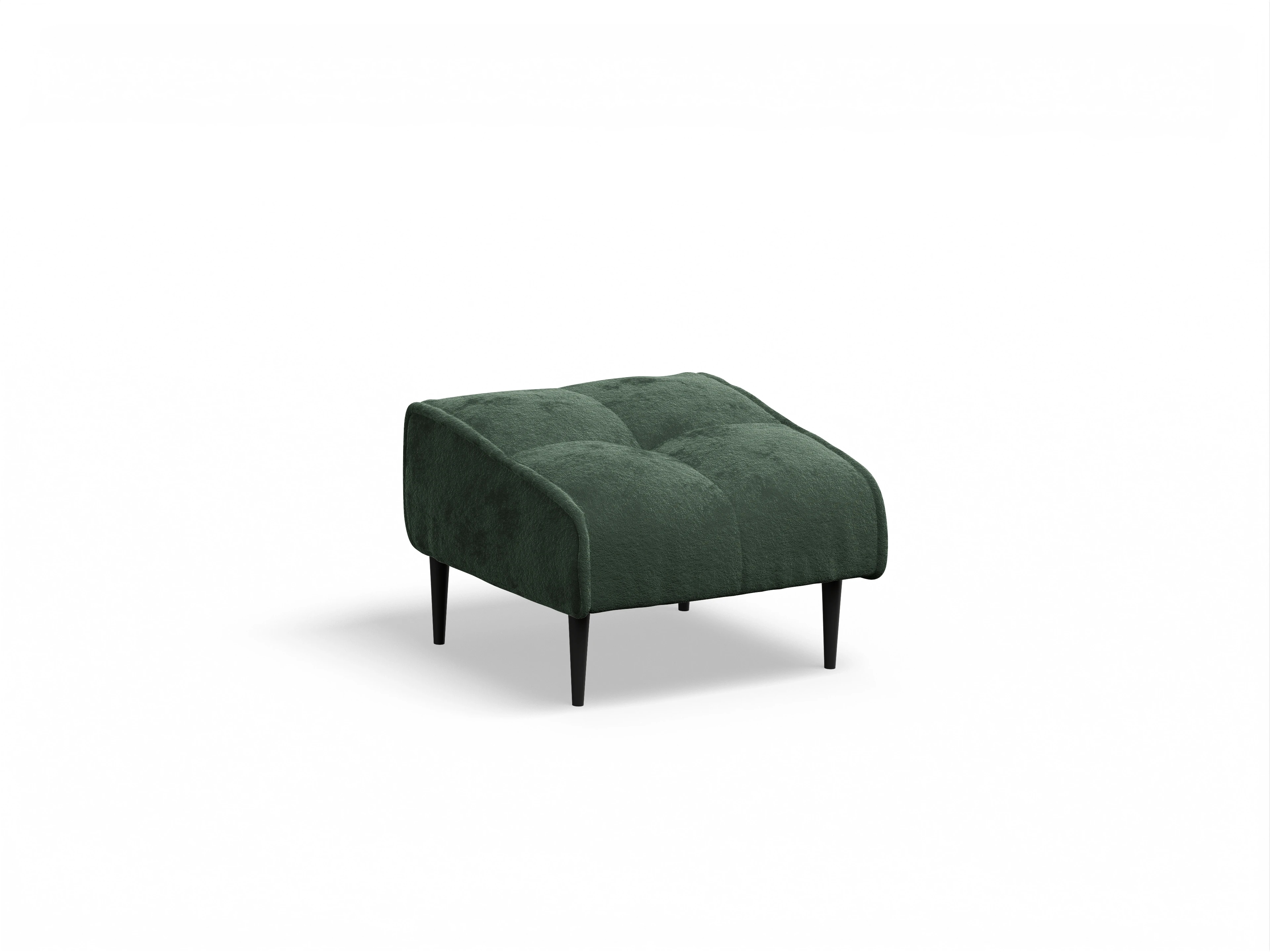 Ansicht des Produktes Marvin-O Hocker in Stoff Grün