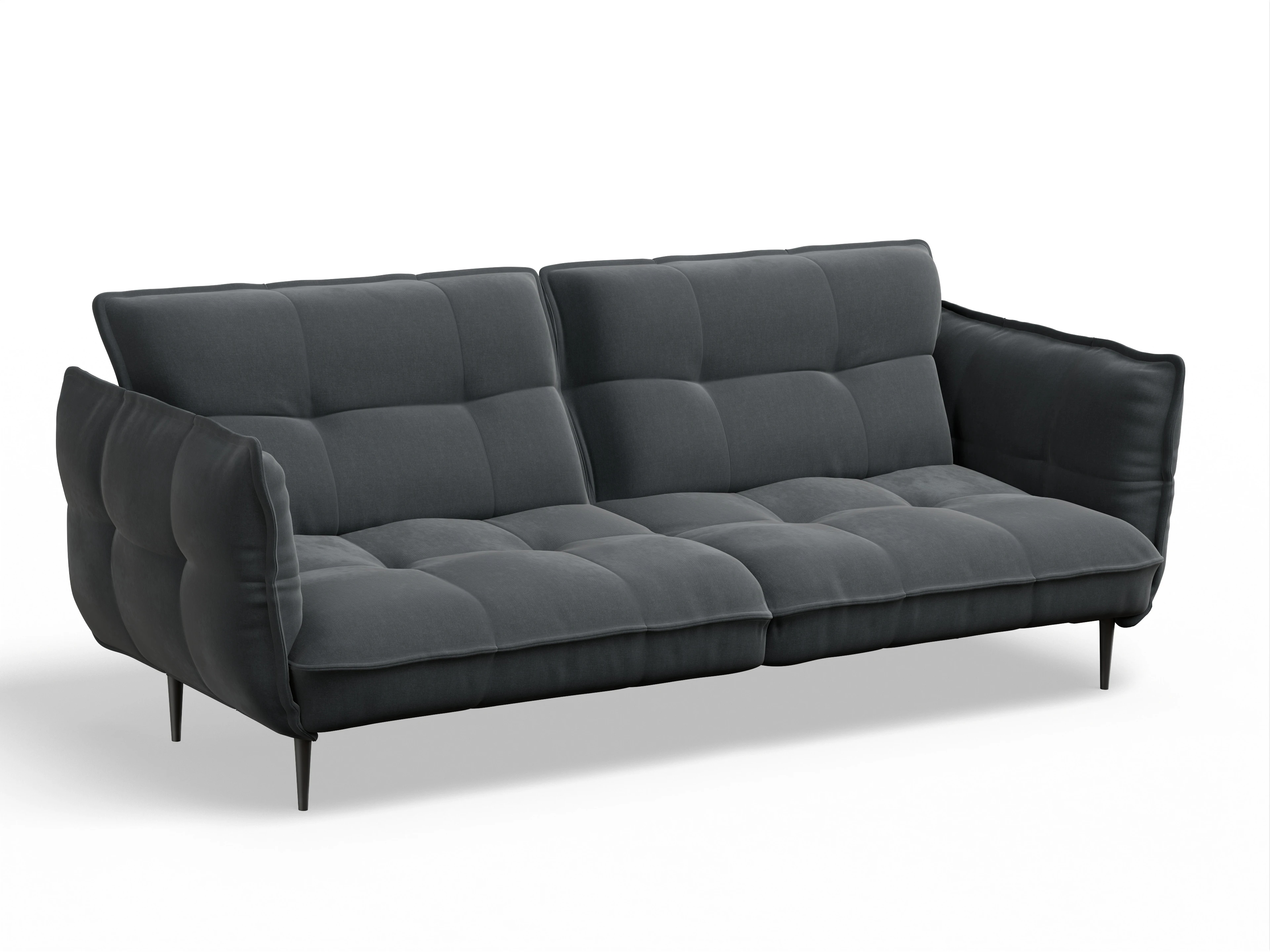 Ansicht des Produktes Marvin-O 3-Sitzer Sofa in Stoff Grau