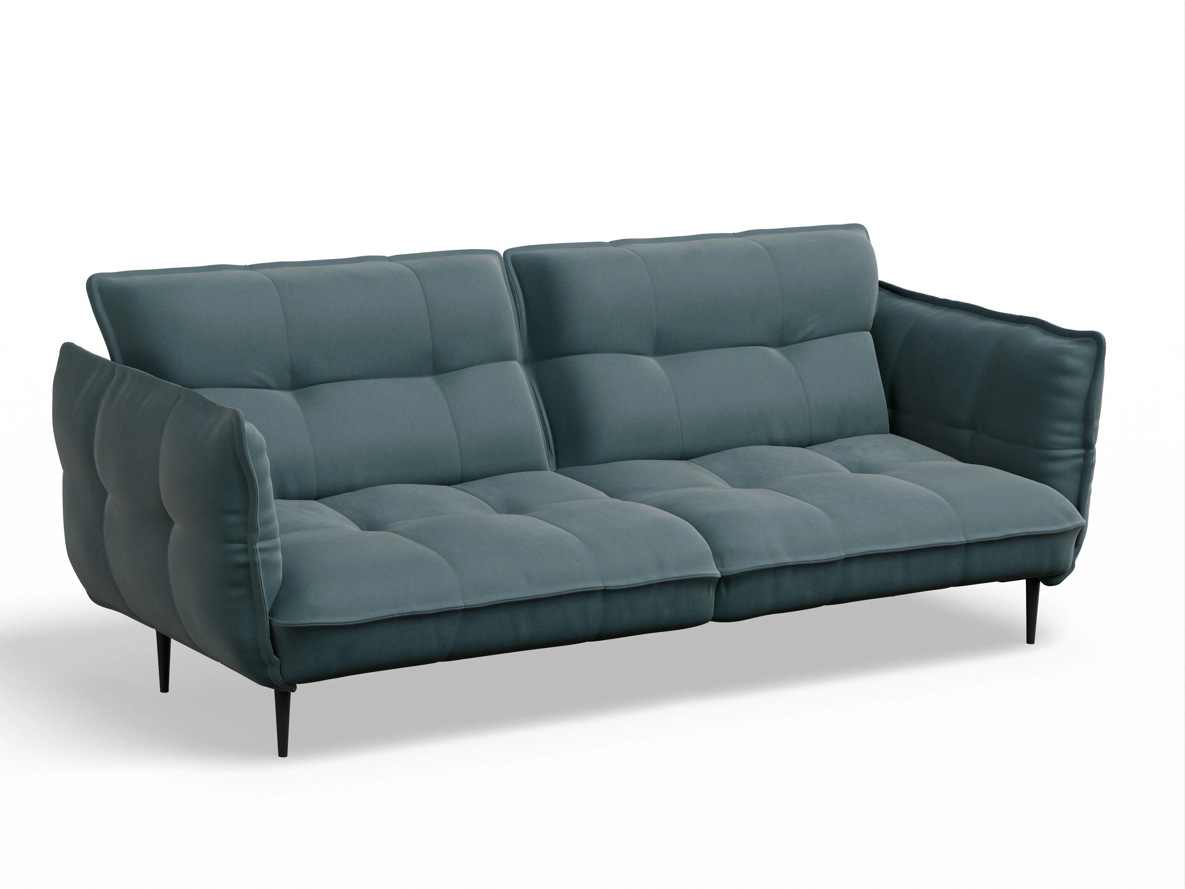 Ansicht des Produktes Marvin-O 3-Sitzer Sofa in Stoff Blau