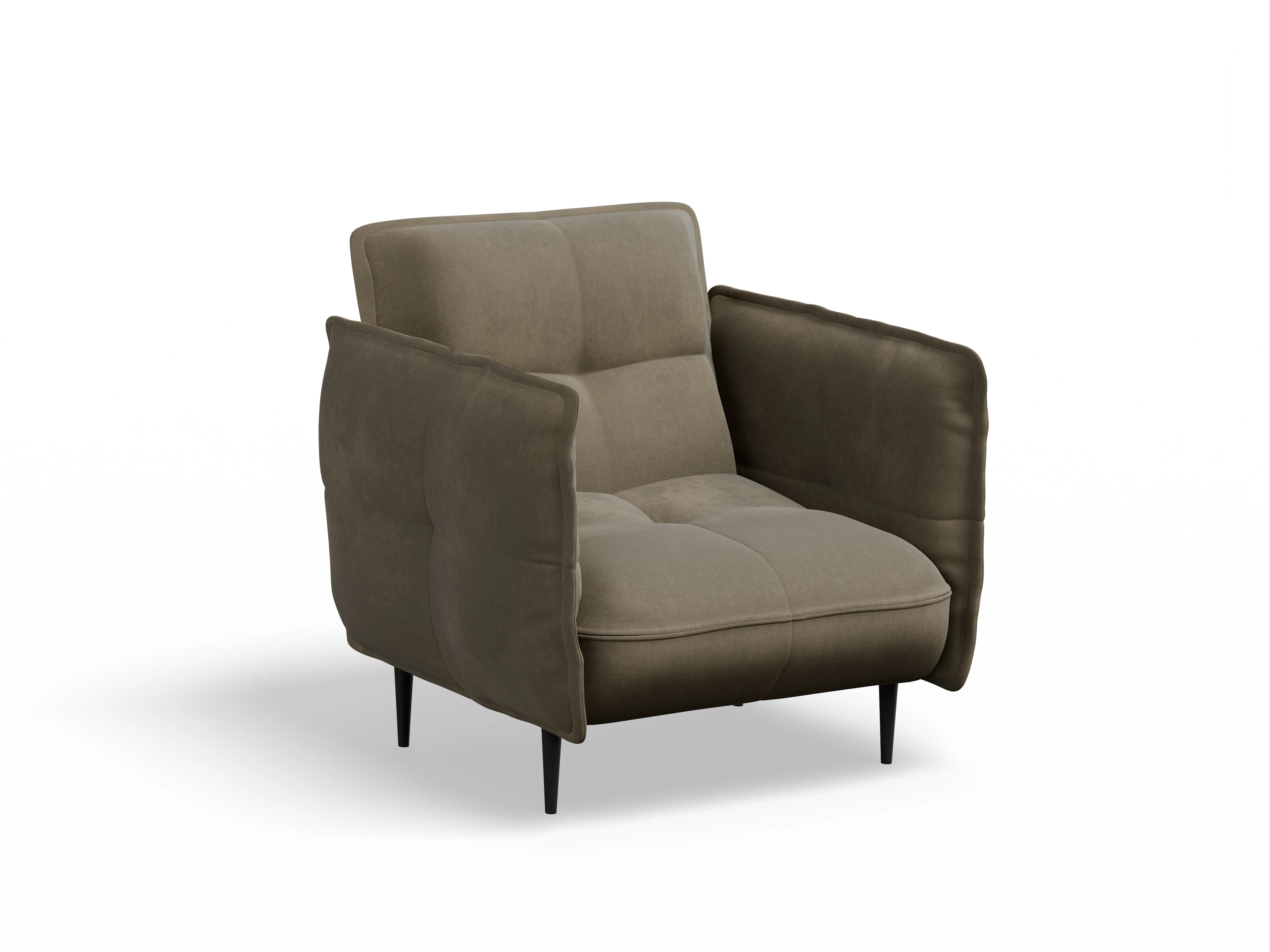 Ansicht des Produktes Marvin-O Klassische Sessel in Stoff Grün