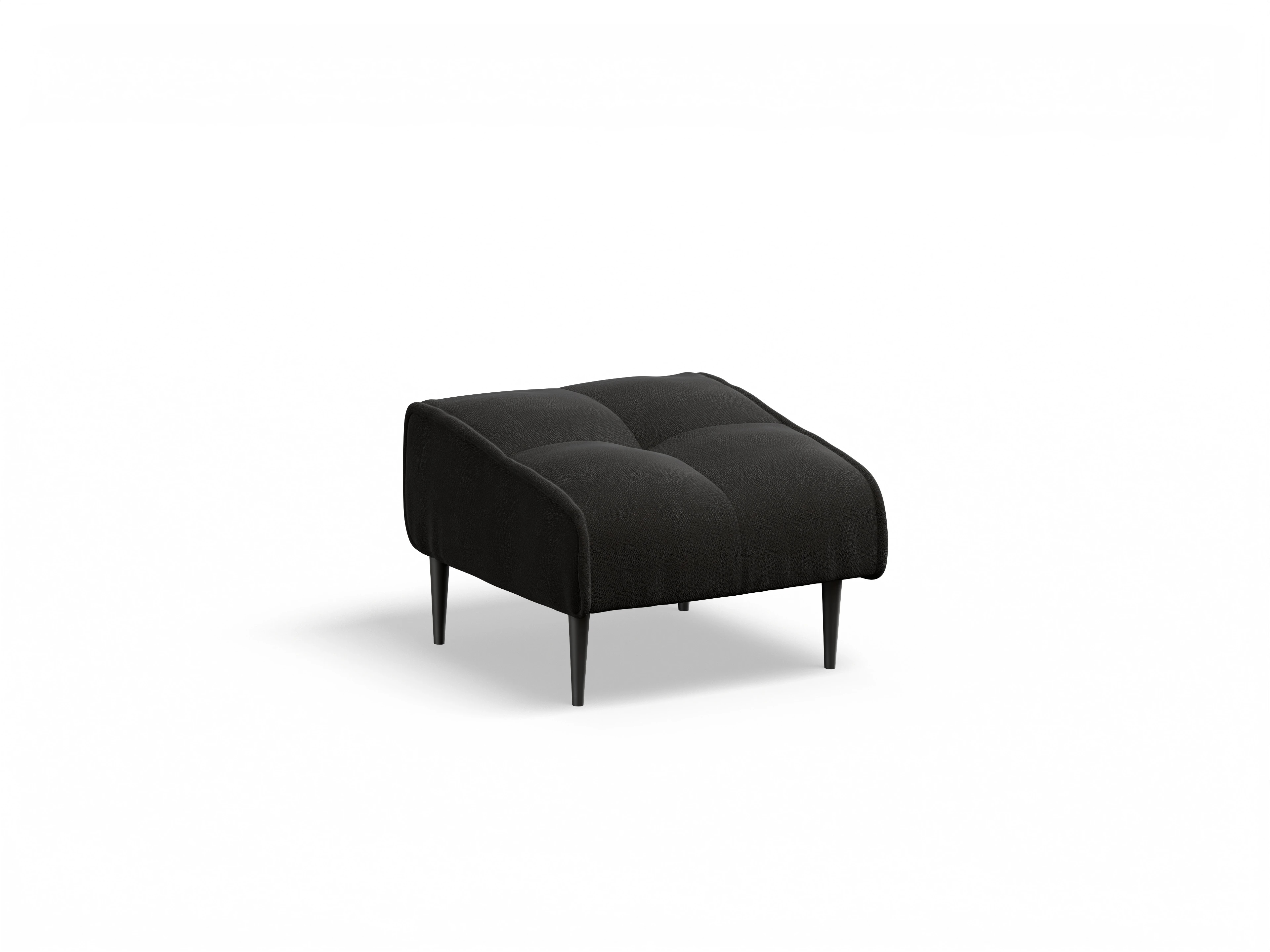 Ansicht des Produktes Marvin-O Hocker in Stoff Braun