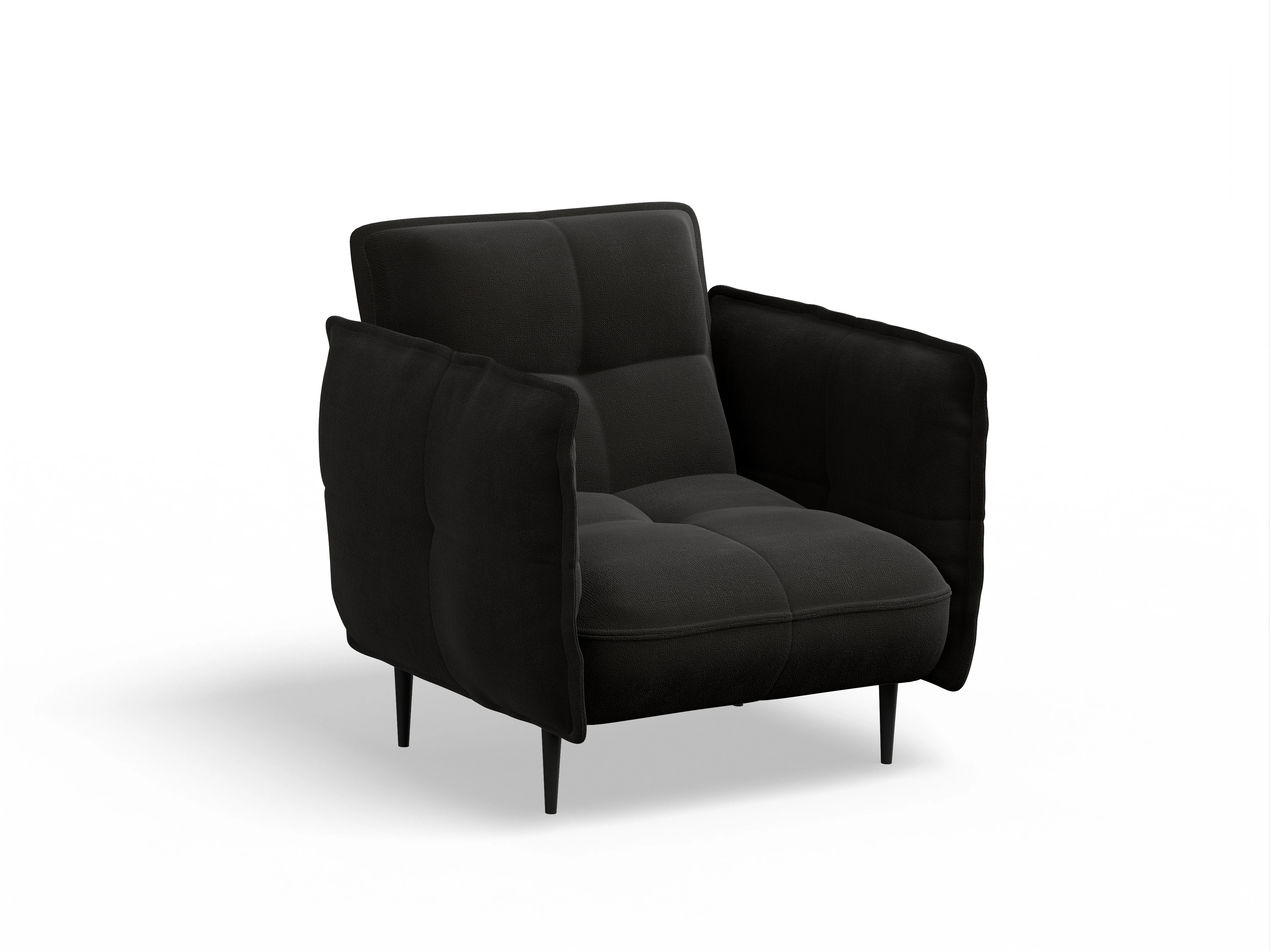 Ansicht des Produktes Marvin-O Klassische Sessel in Stoff Braun