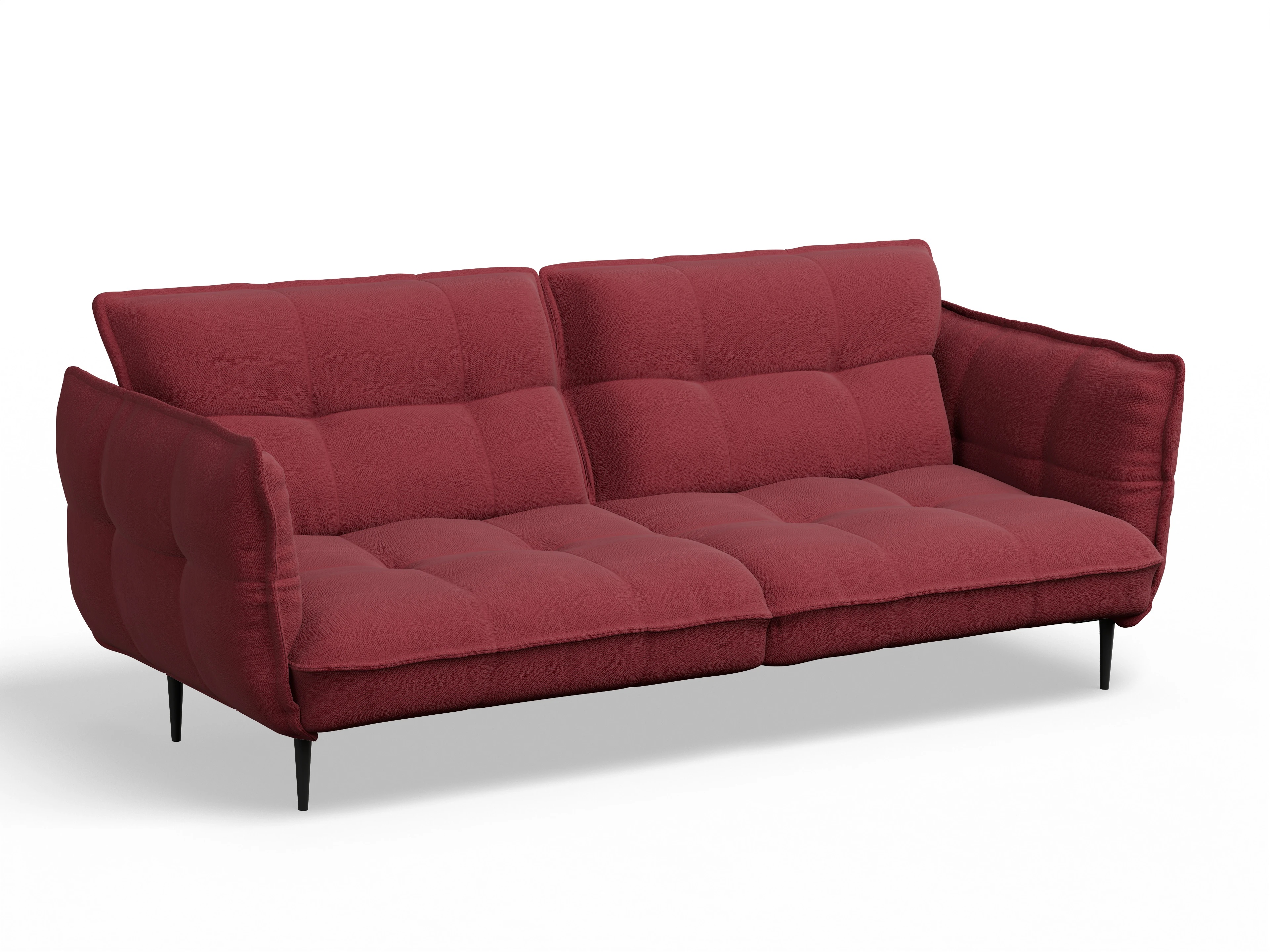 Ansicht des Produktes Marvin-O 3-Sitzer Sofa in Stoff Rot