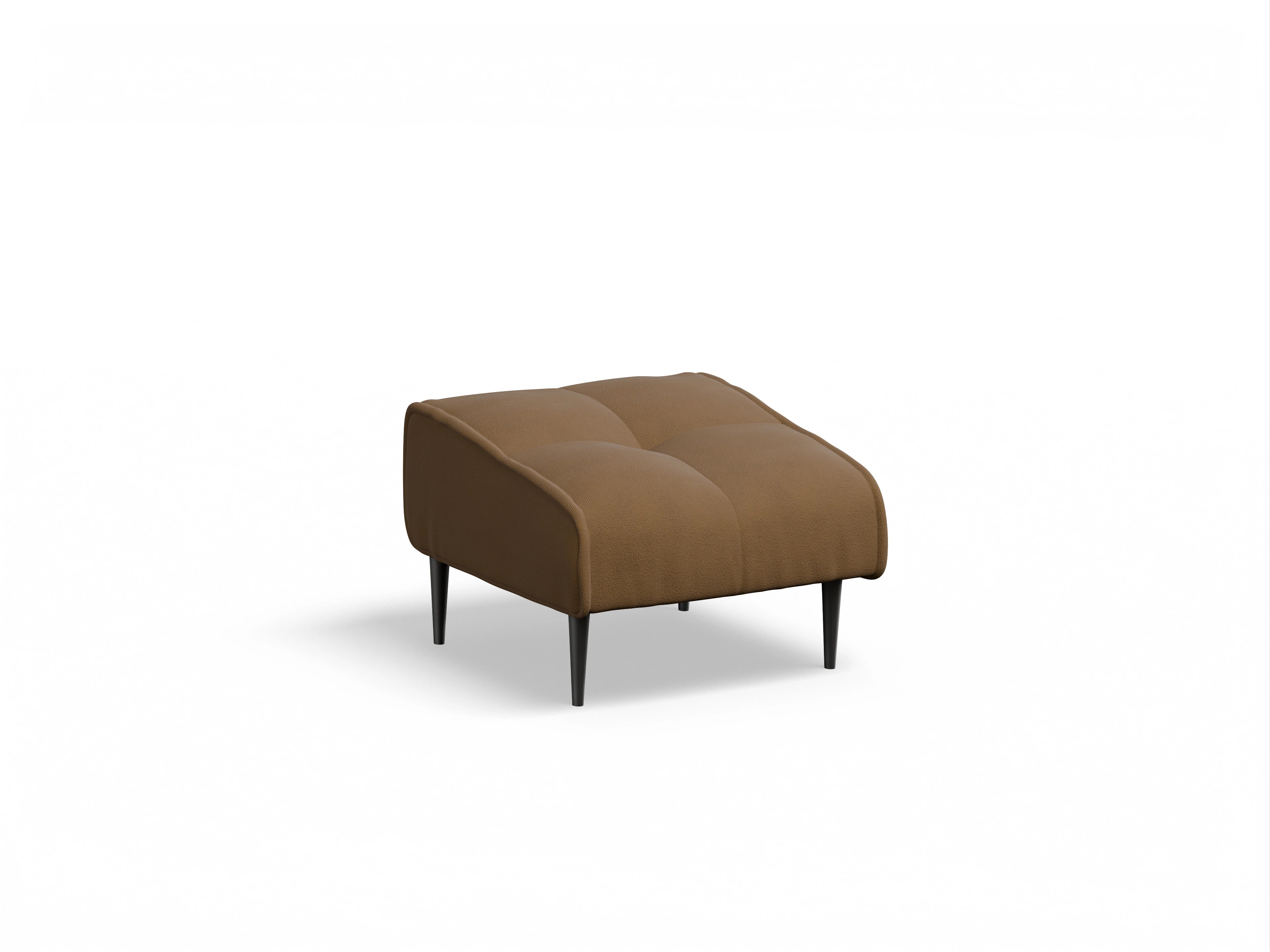 Ansicht des Produktes Marvin-O Hocker in Stoff Gelb