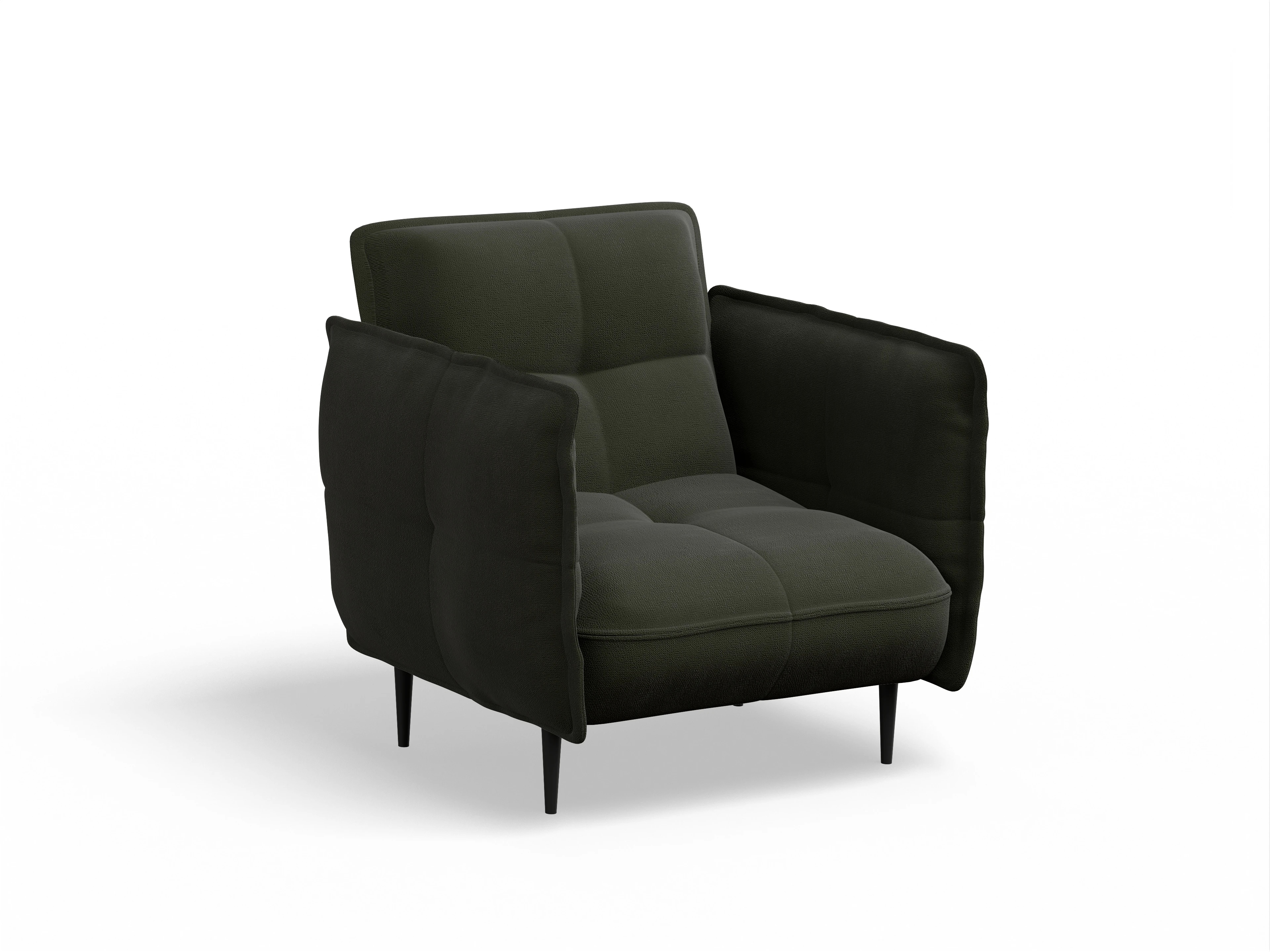 Ansicht des Produktes Marvin-O Klassische Sessel in Stoff Grün