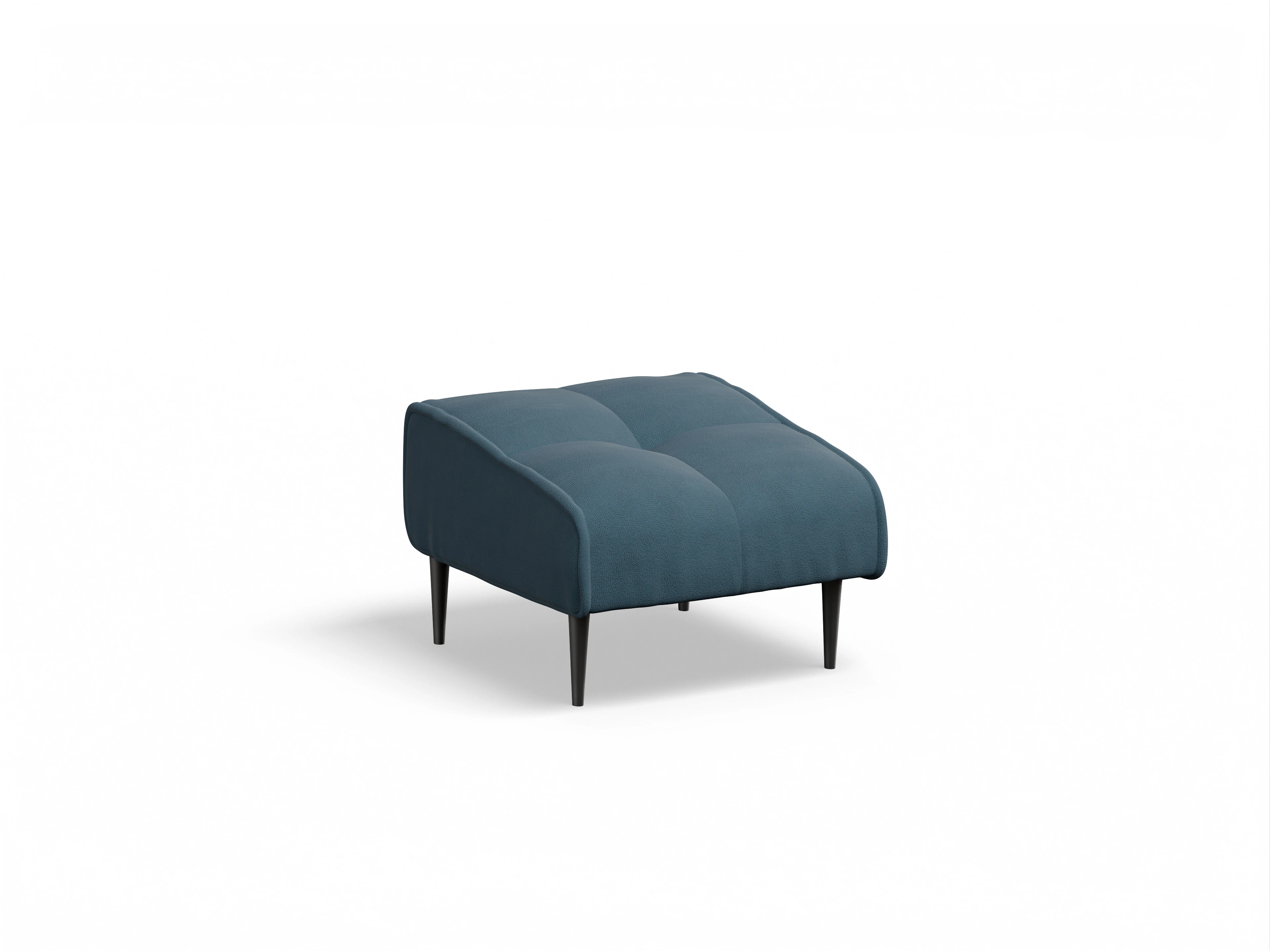 Ansicht des Produktes Marvin-O Hocker in Stoff Blau