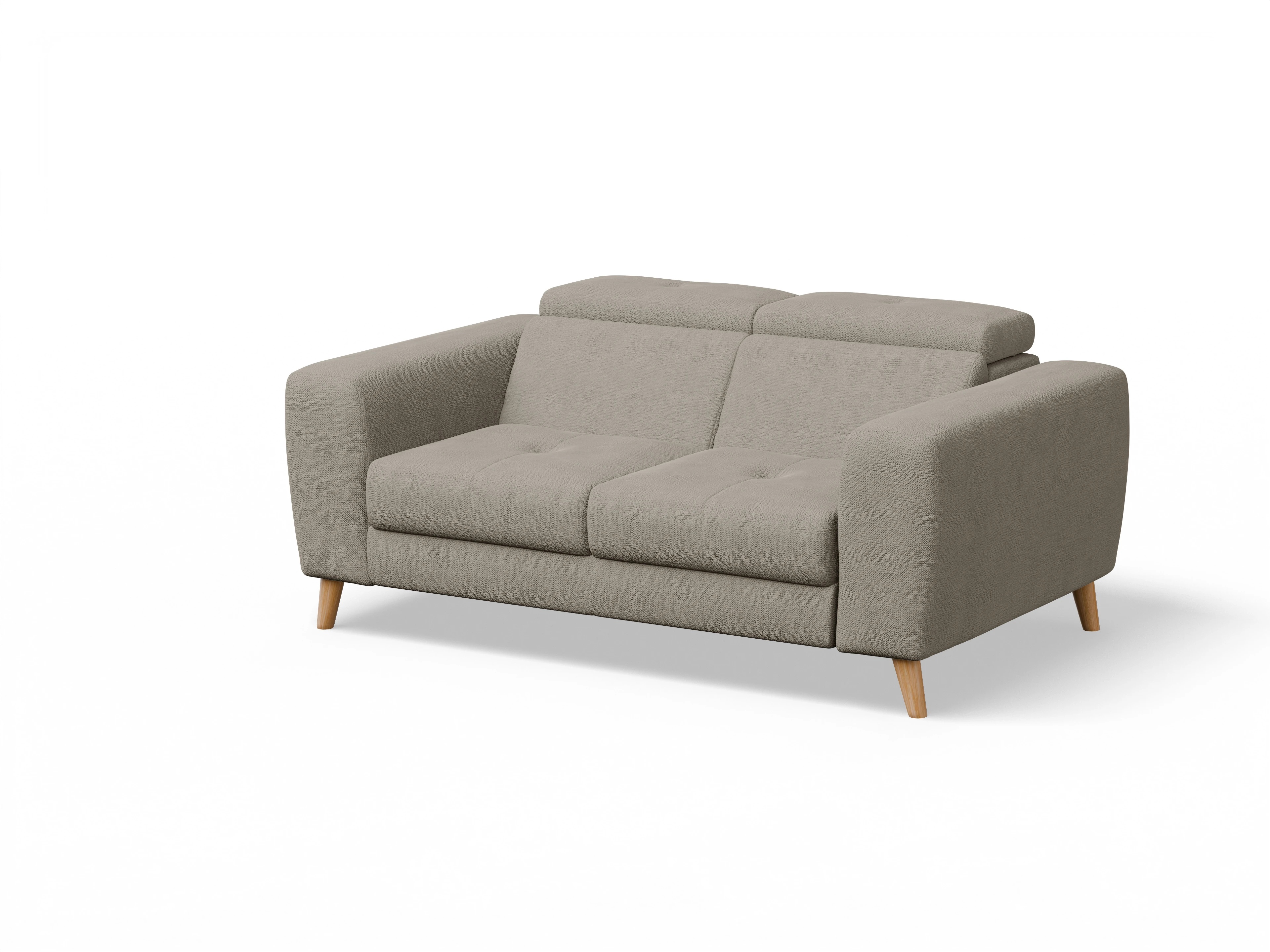 Ansicht des Produktes Capua 2-Sitzer Sofa in Stoff Braun
