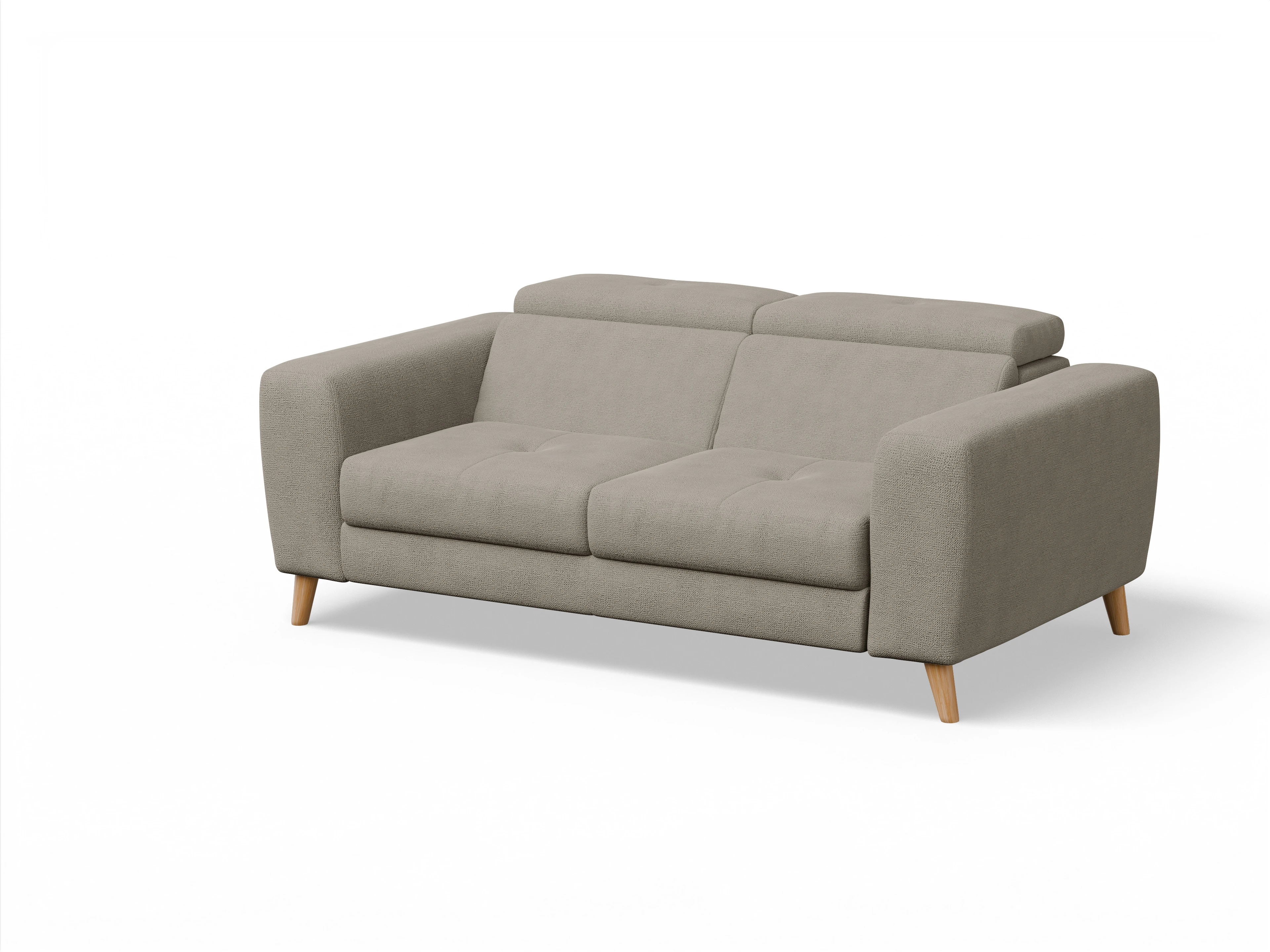 Ansicht des Produktes Capua 2,5-Sitzer Sofa in Stoff Braun