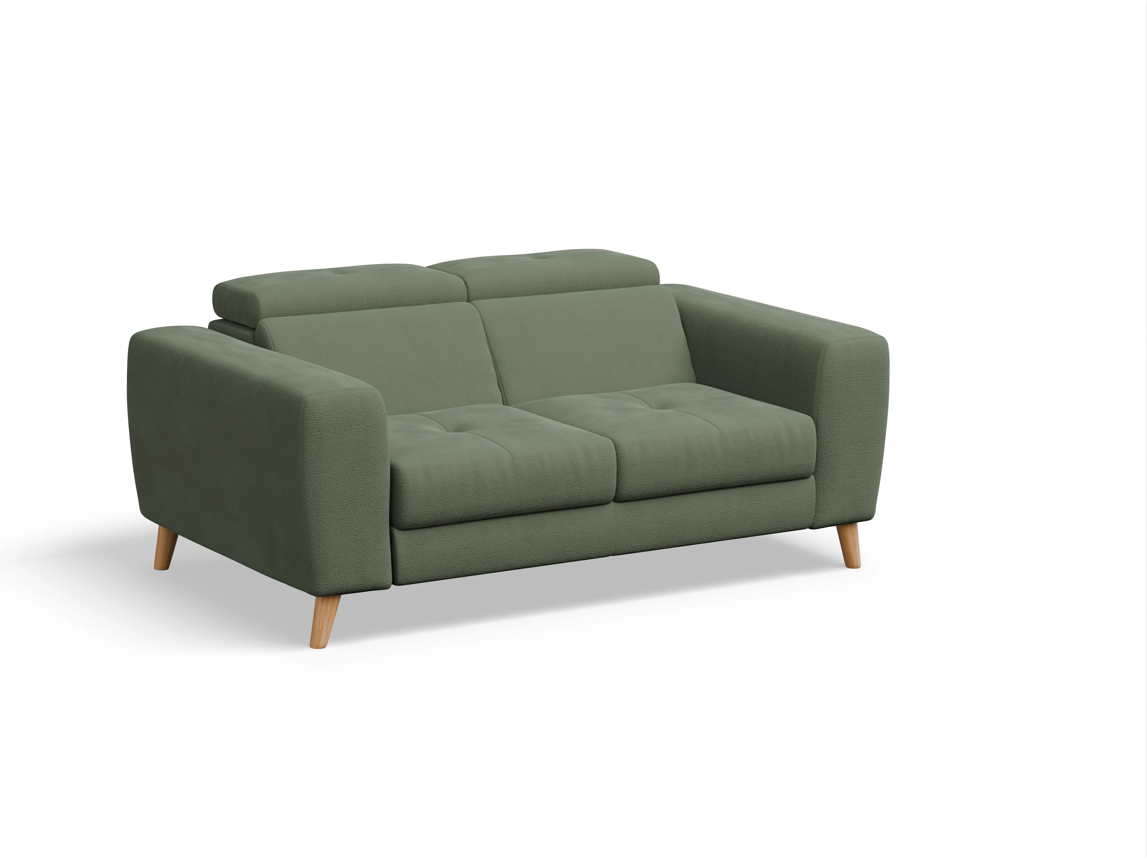 Ansicht des Produktes Capua 2-Sitzer Sofa in Stoff Grün