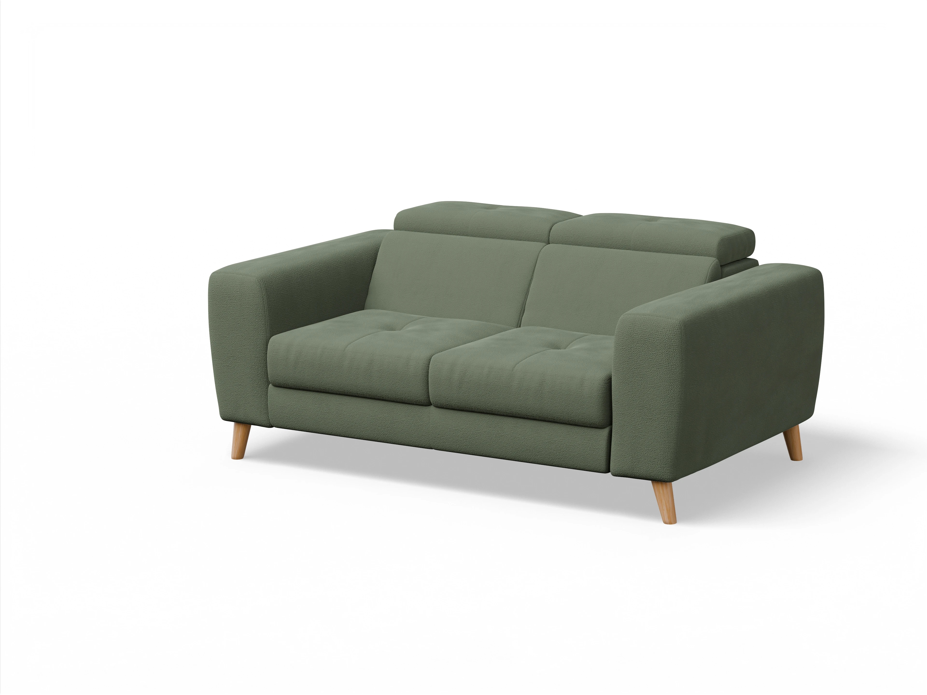 Ansicht des Produktes Capua 2-Sitzer Sofa in Stoff Grün