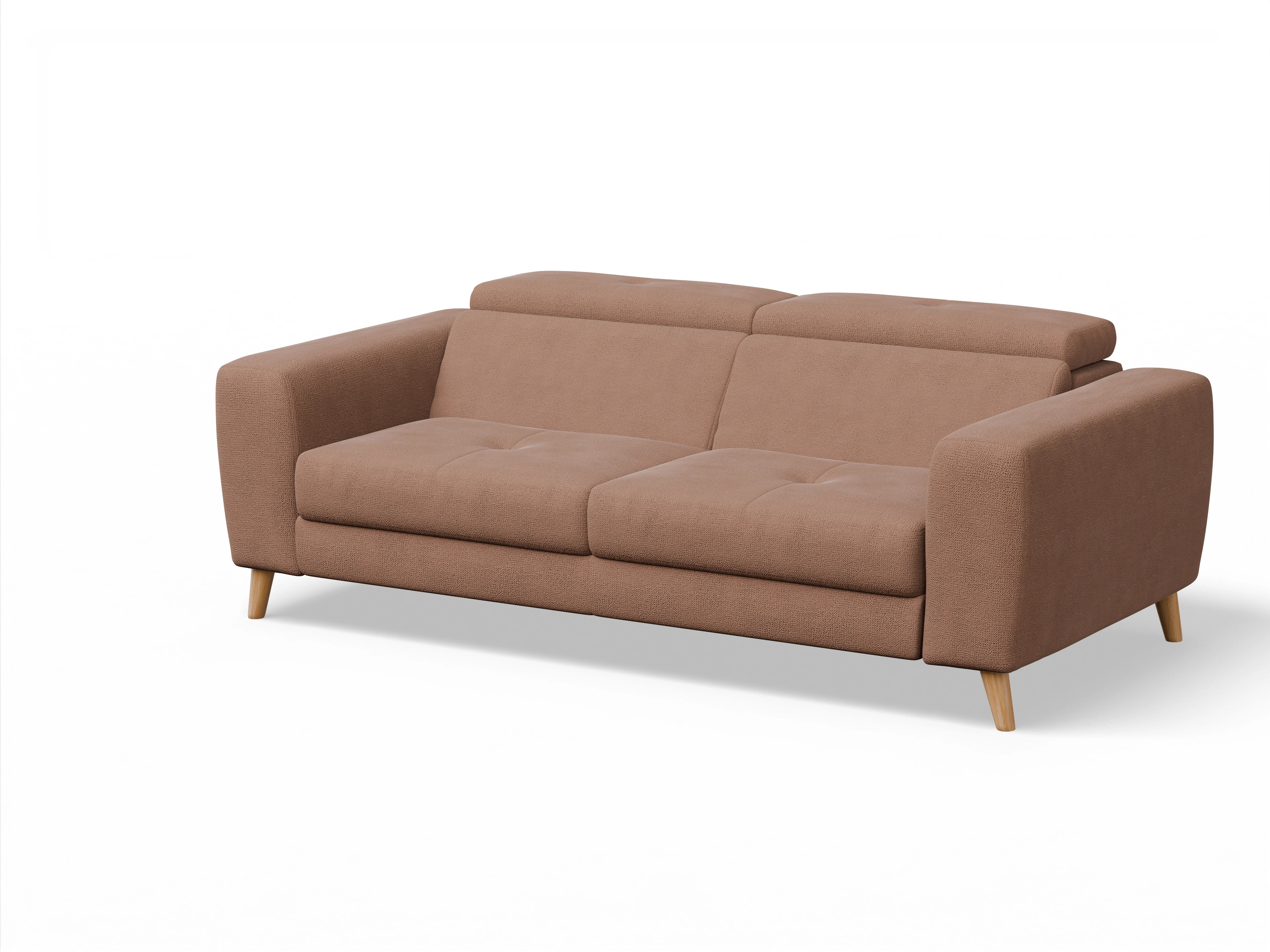 Ansicht des Produktes Capua 3-Sitzer Sofa in Stoff Orange