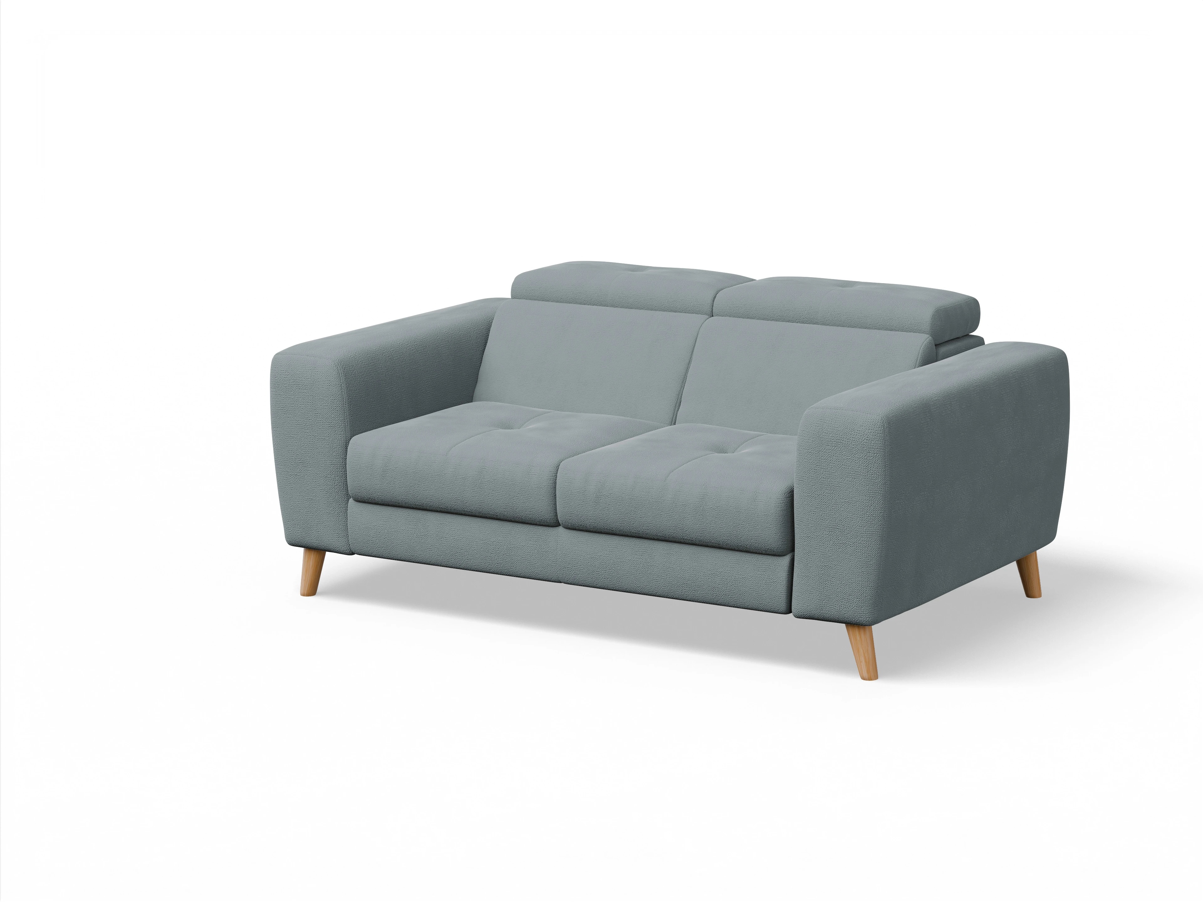 Ansicht des Produktes Capua 2-Sitzer Sofa in Stoff Blau
