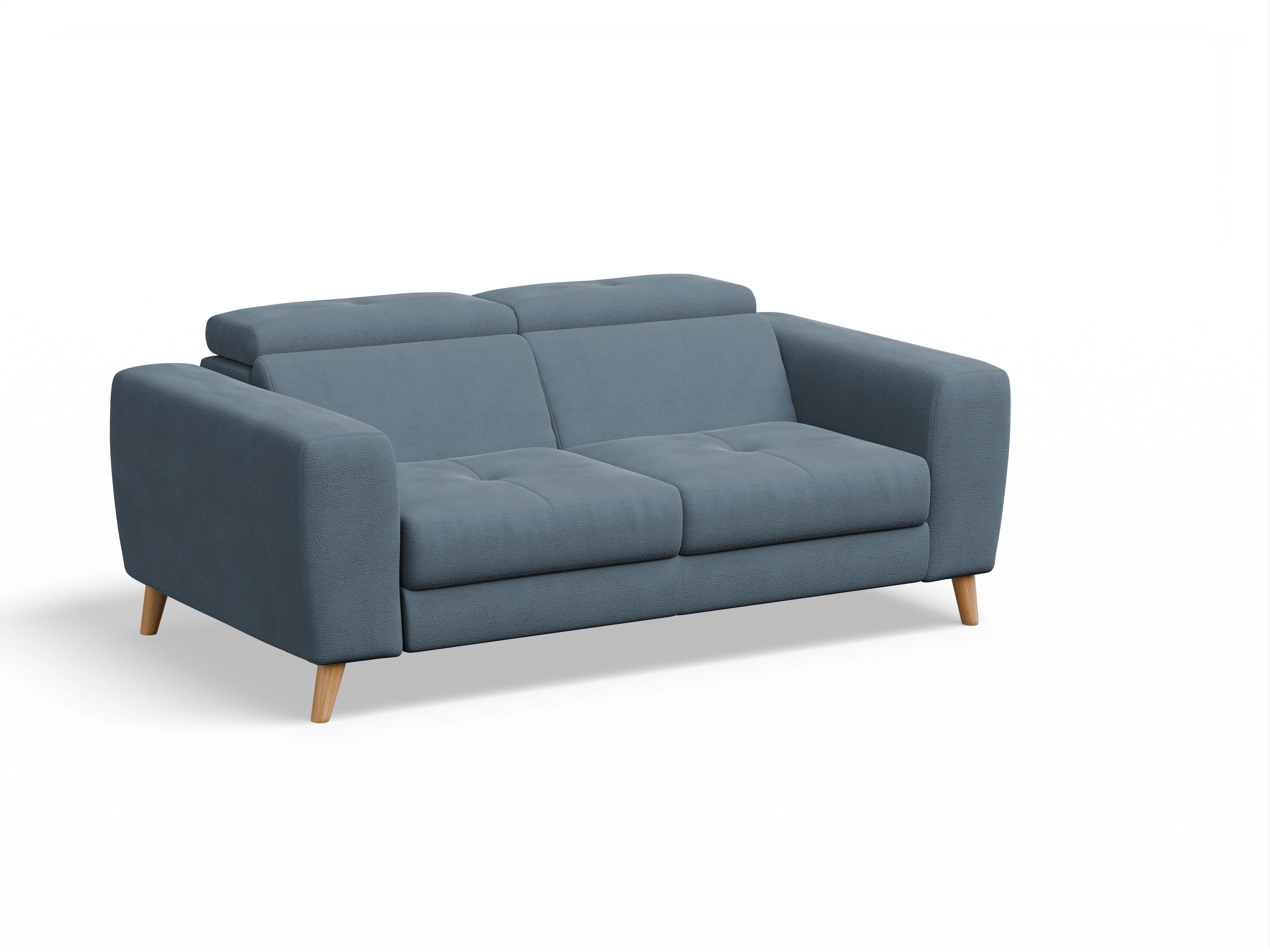 Ansicht des Produktes Capua 2,5-Sitzer Sofa in Stoff Blau