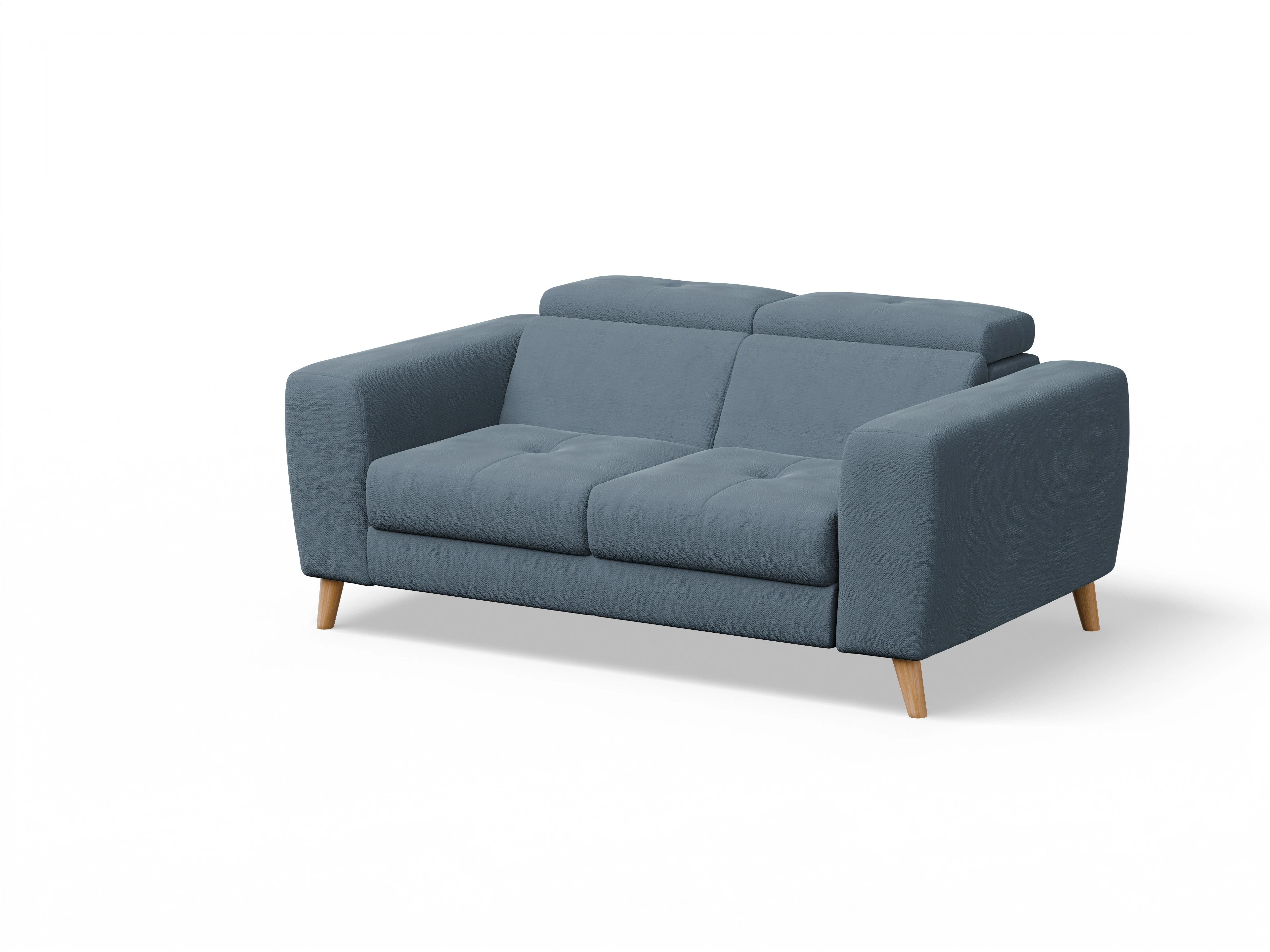 Ansicht des Produktes Capua 2-Sitzer Sofa in Stoff Blau