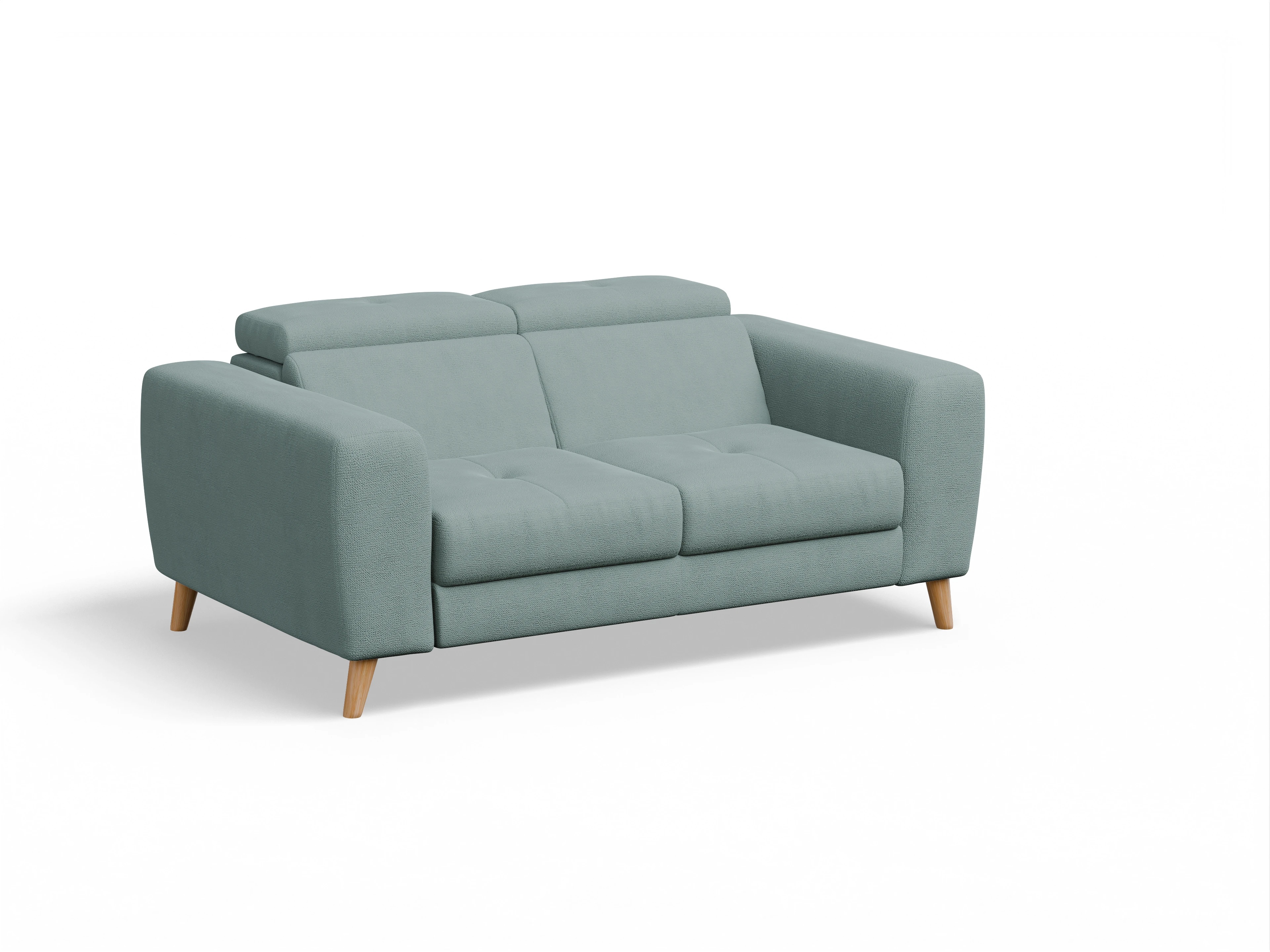 Ansicht des Produktes Capua 2-Sitzer Sofa in Stoff Blau