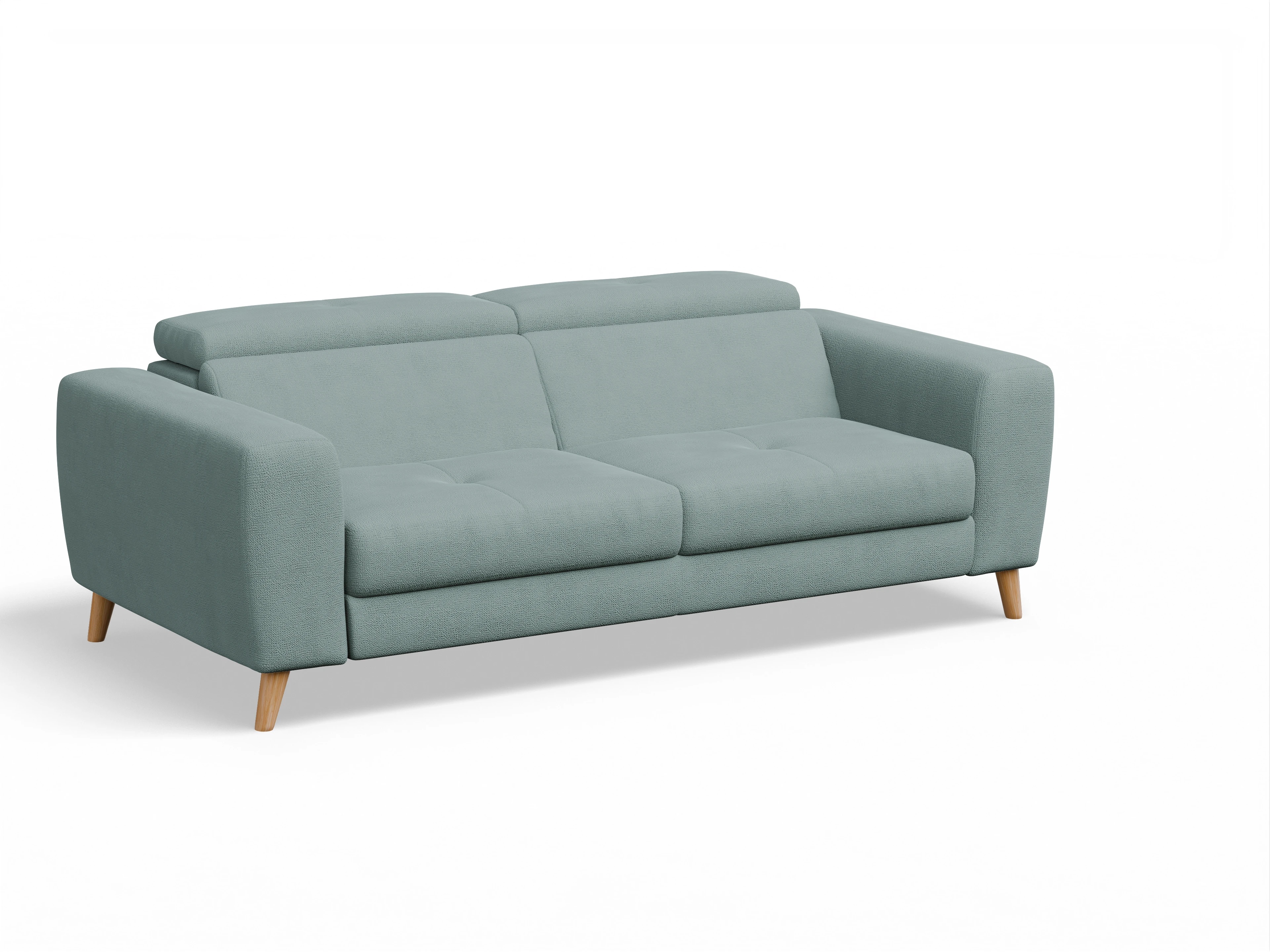 Ansicht des Produktes Capua 3-Sitzer Sofa in Stoff Blau