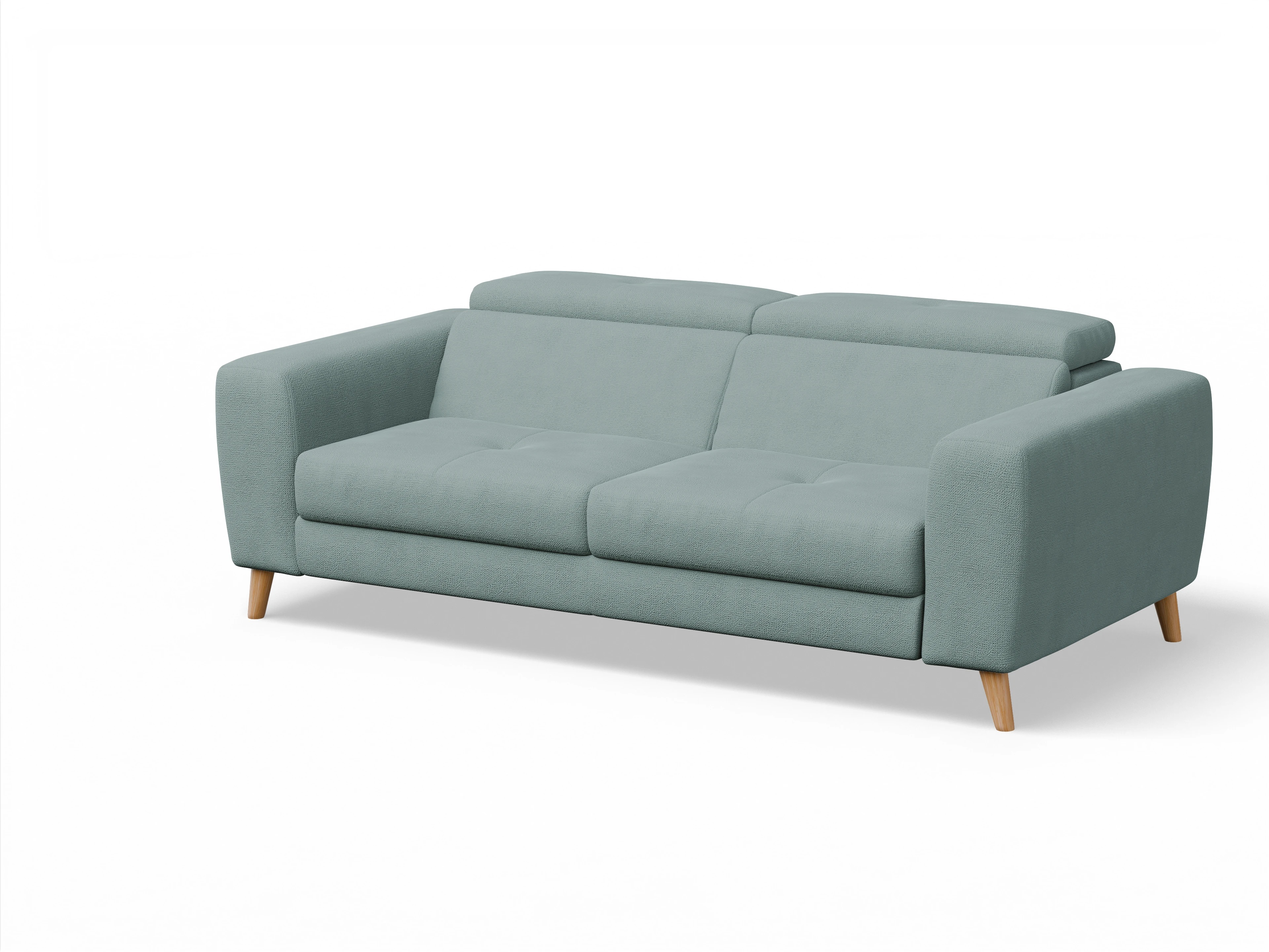 Ansicht des Produktes Capua 3-Sitzer Sofa in Stoff Blau