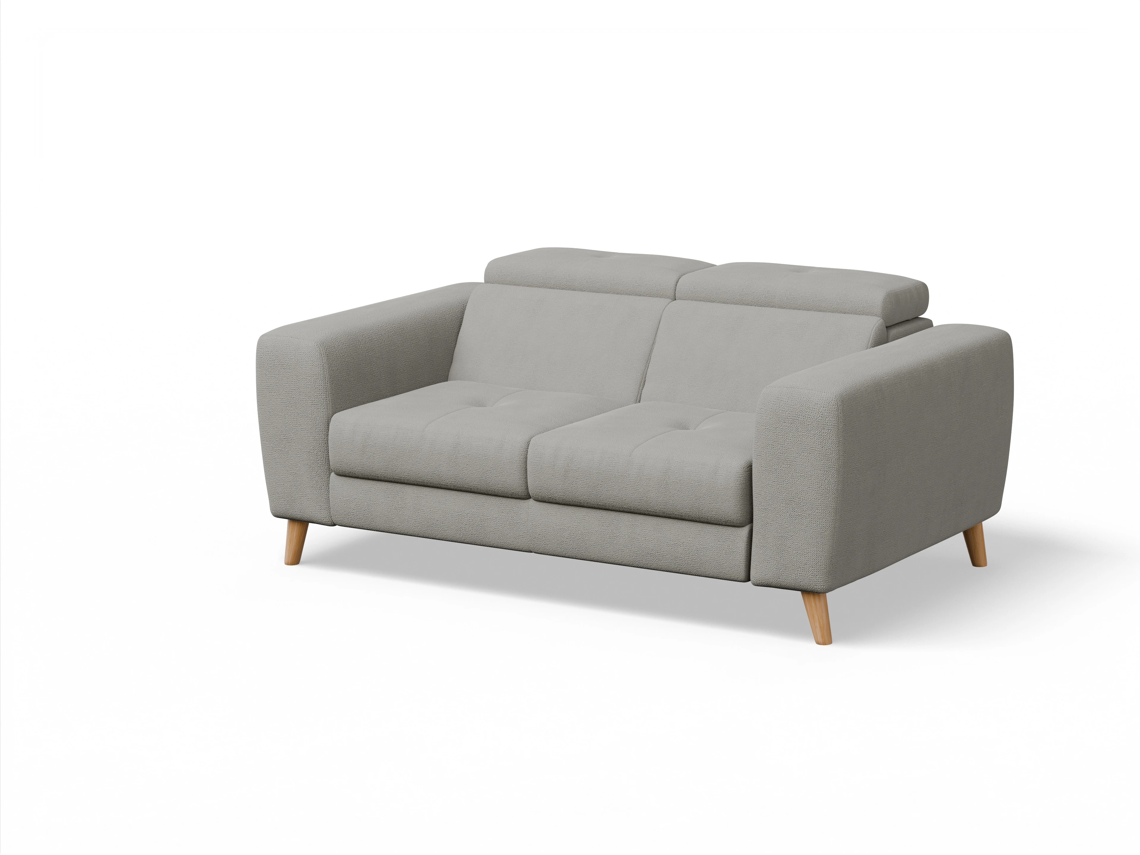Ansicht des Produktes Capua 2-Sitzer Sofa in Stoff Grau