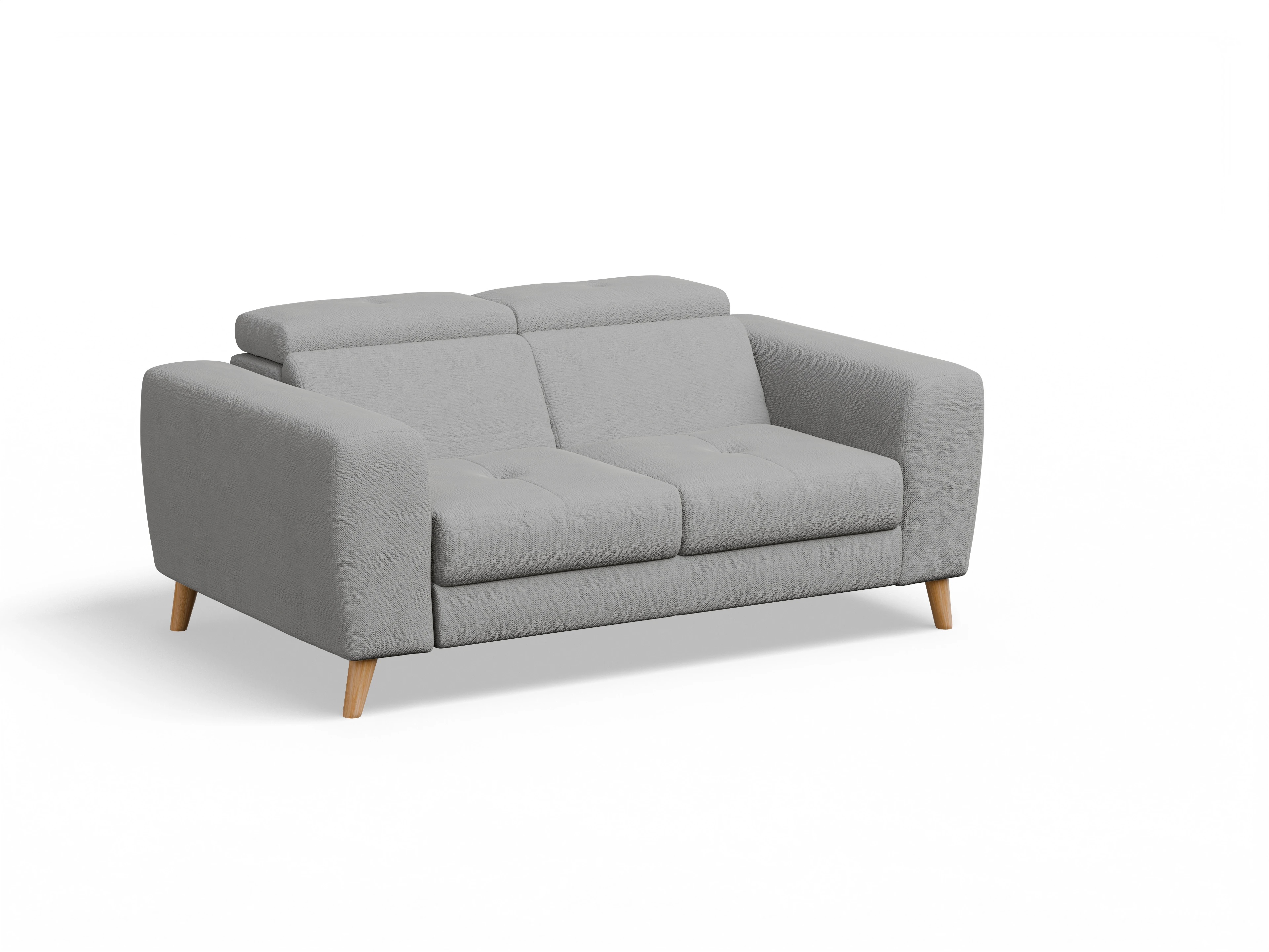 Ansicht des Produktes Capua 2-Sitzer Sofa in Stoff Grau